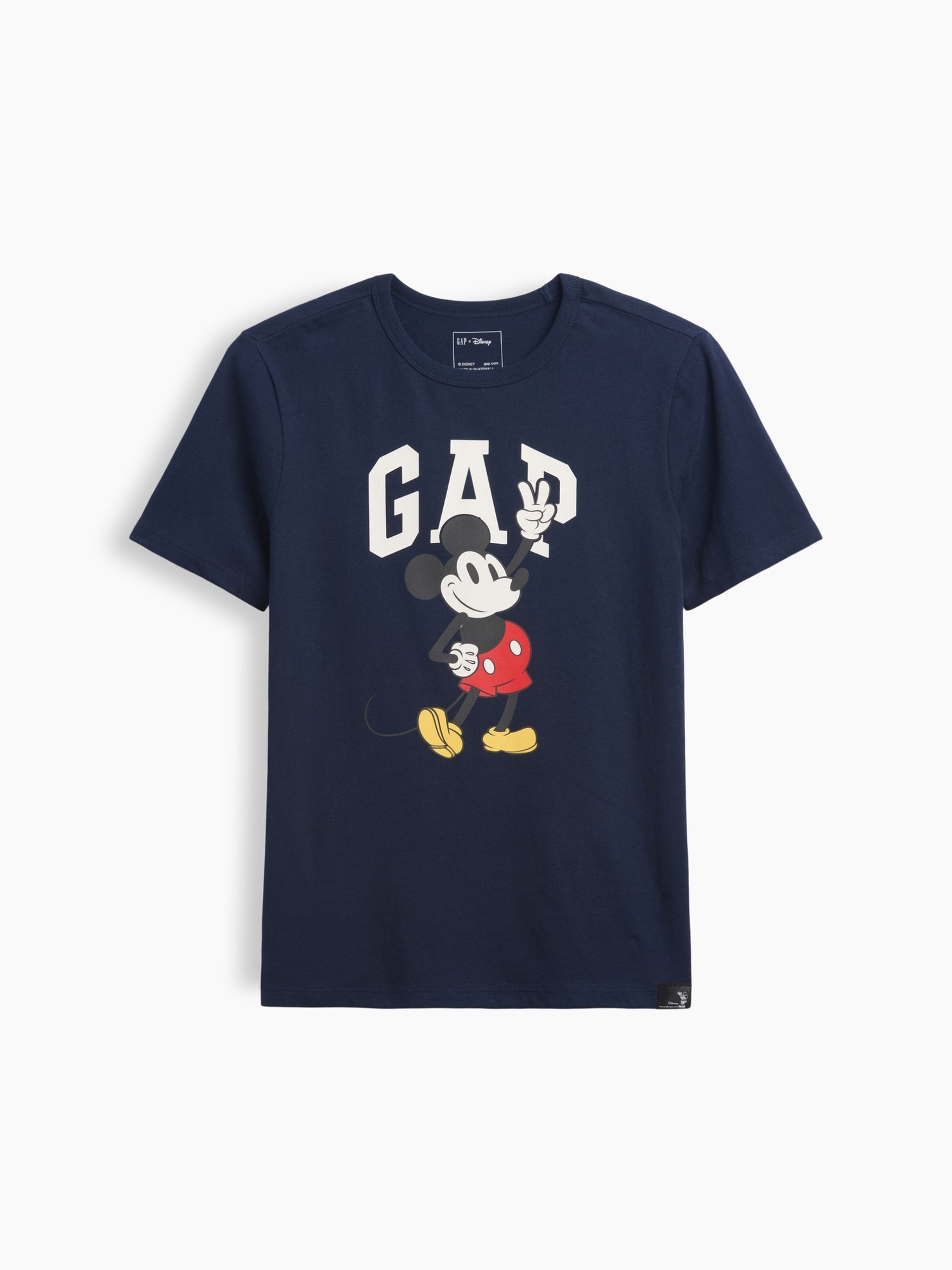 Detské tričko Gap & Disney Mickey Mouse s logom - 001