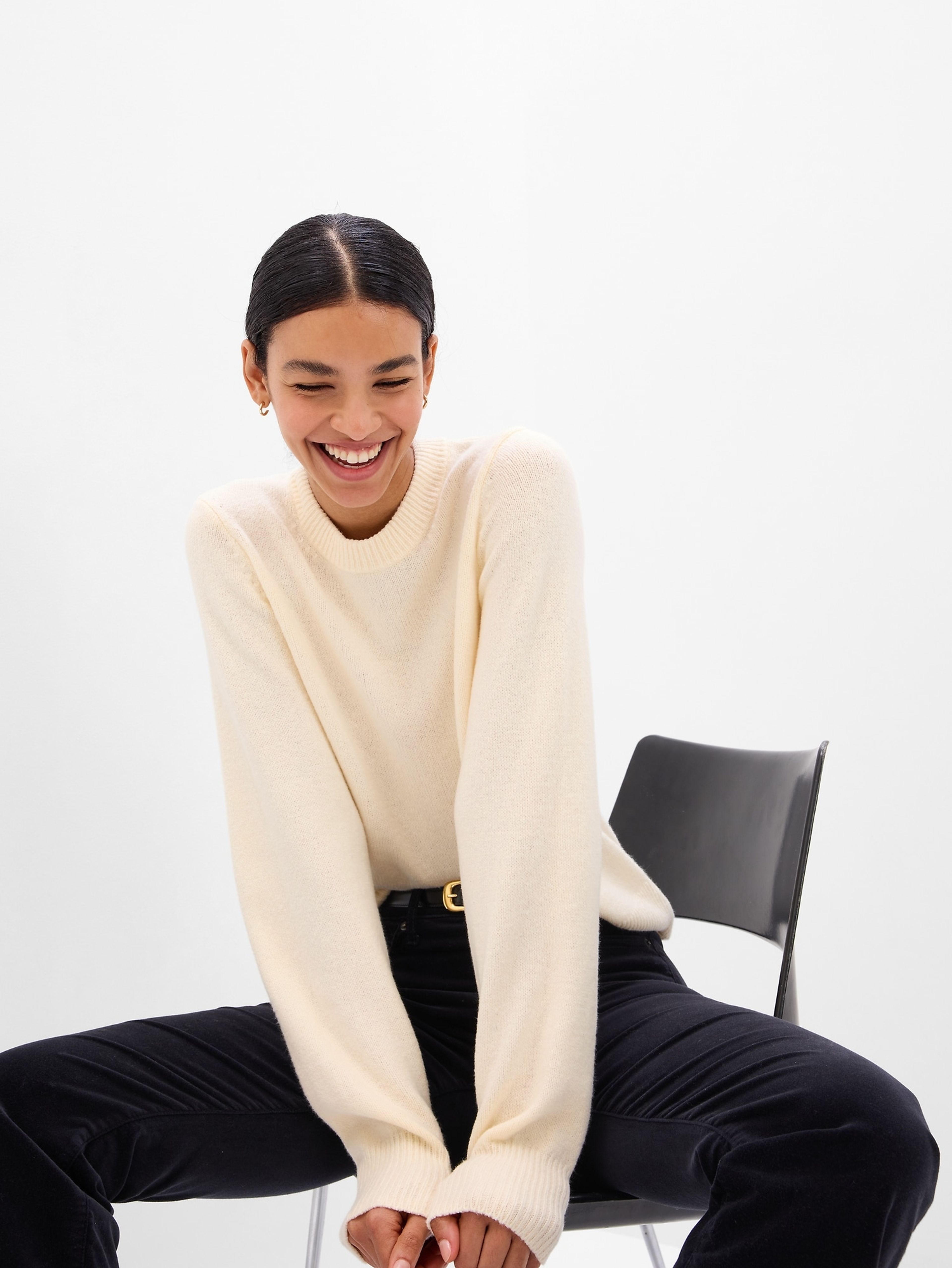 Svetr z měkké pleteniny