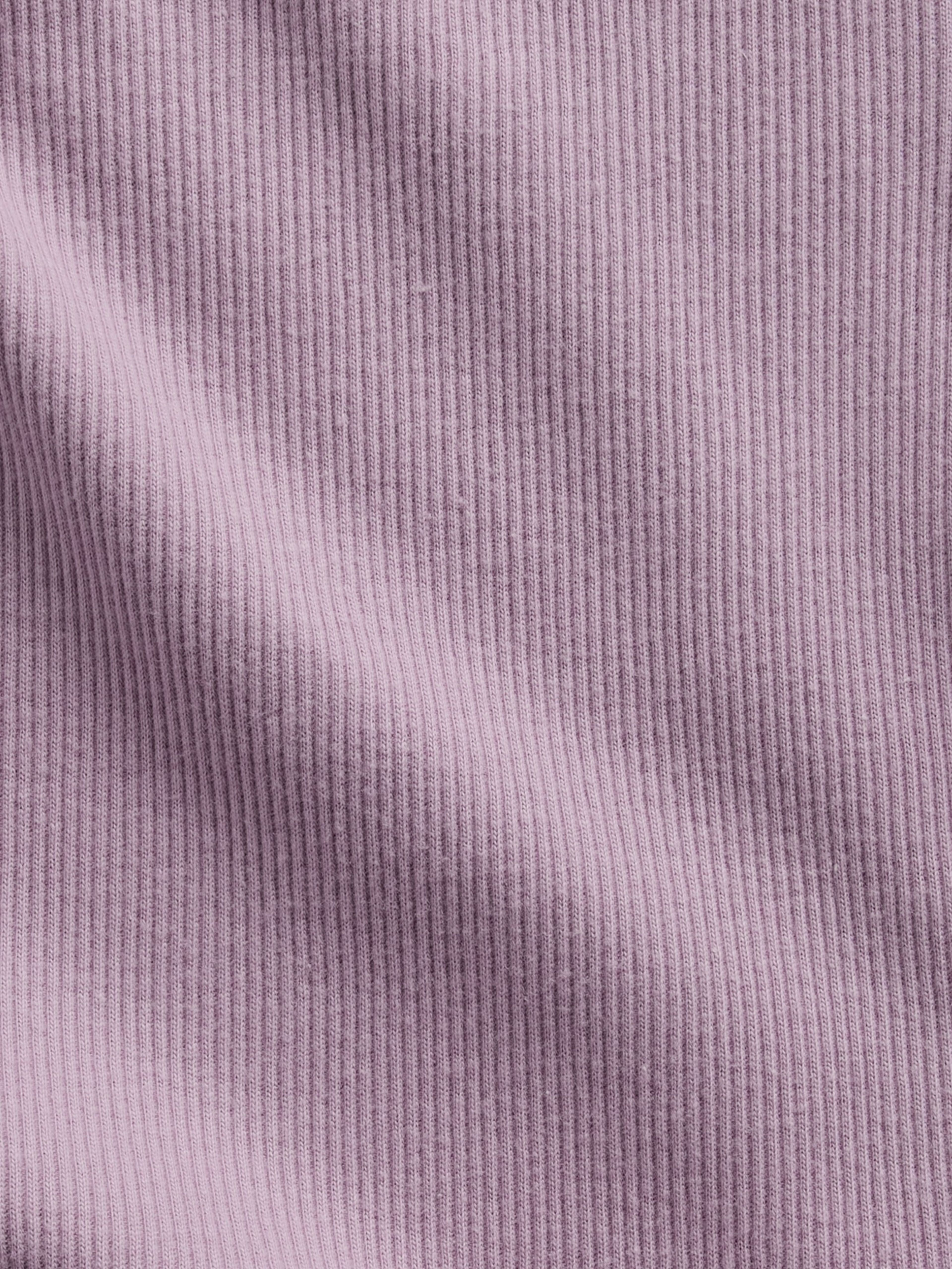 Dziecięcy prążkowany T-shirt - 004