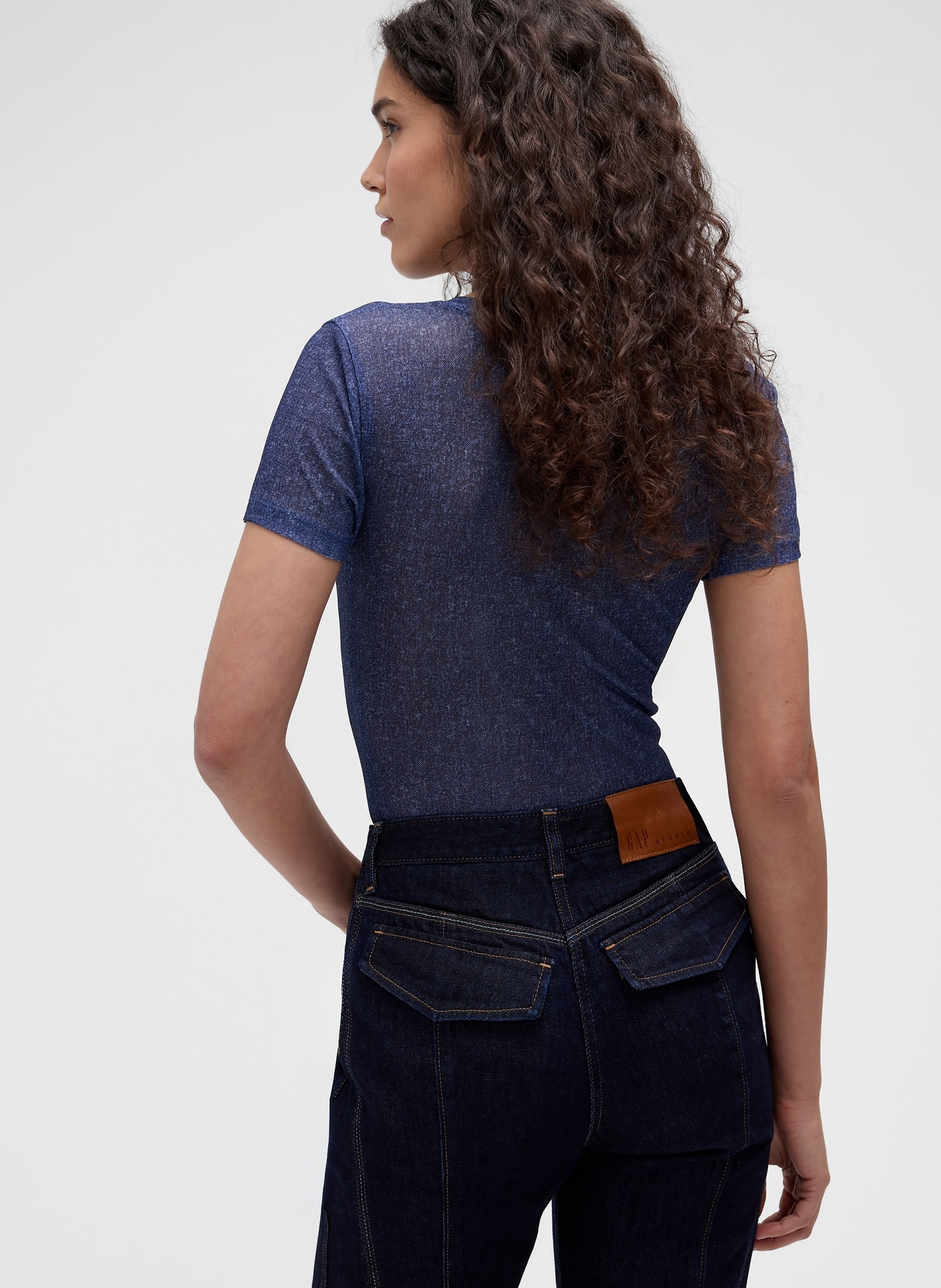 Průsvitné tričko GapStudio by Zac Posen - 002