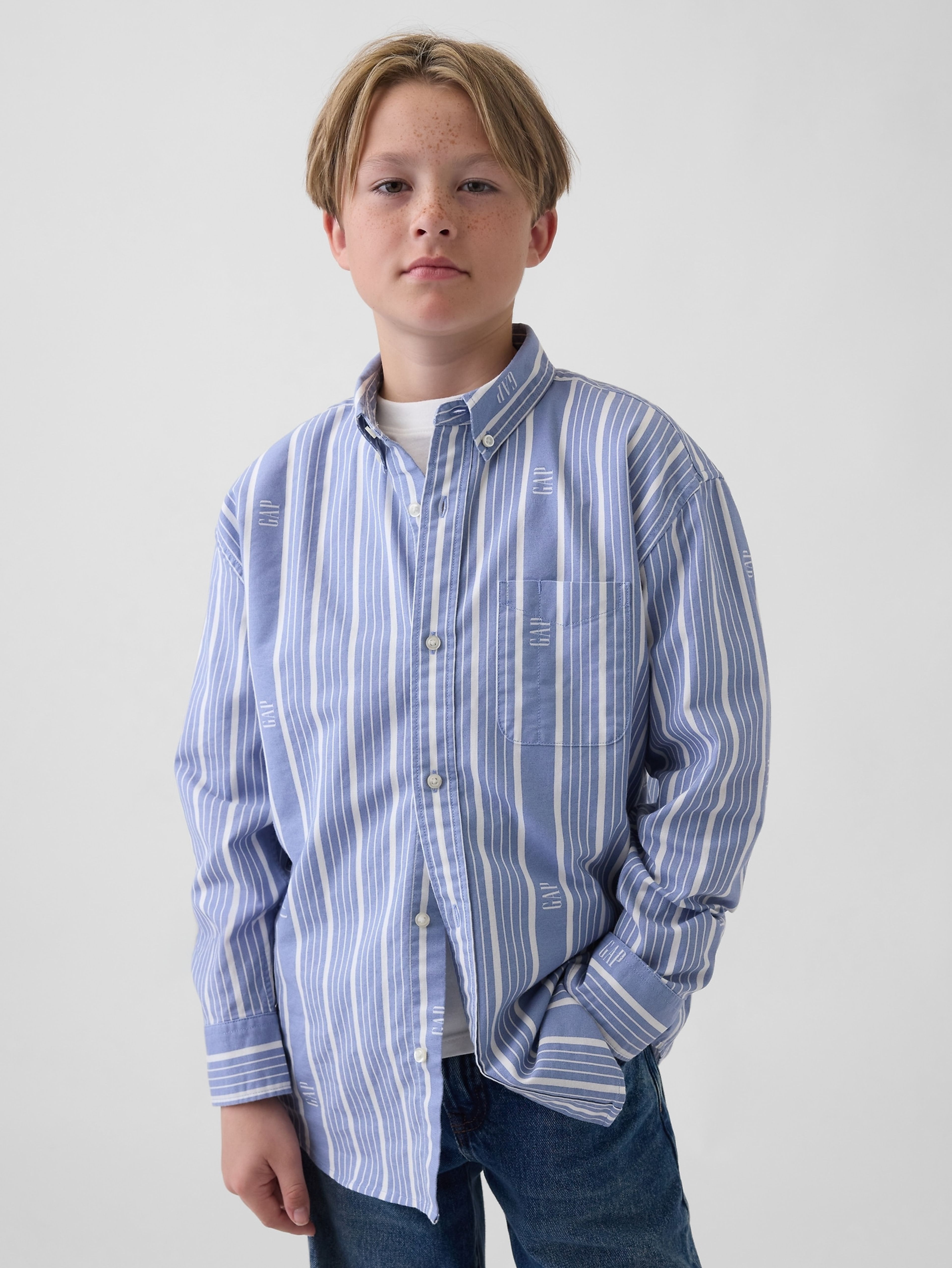 Dětská košile oxford