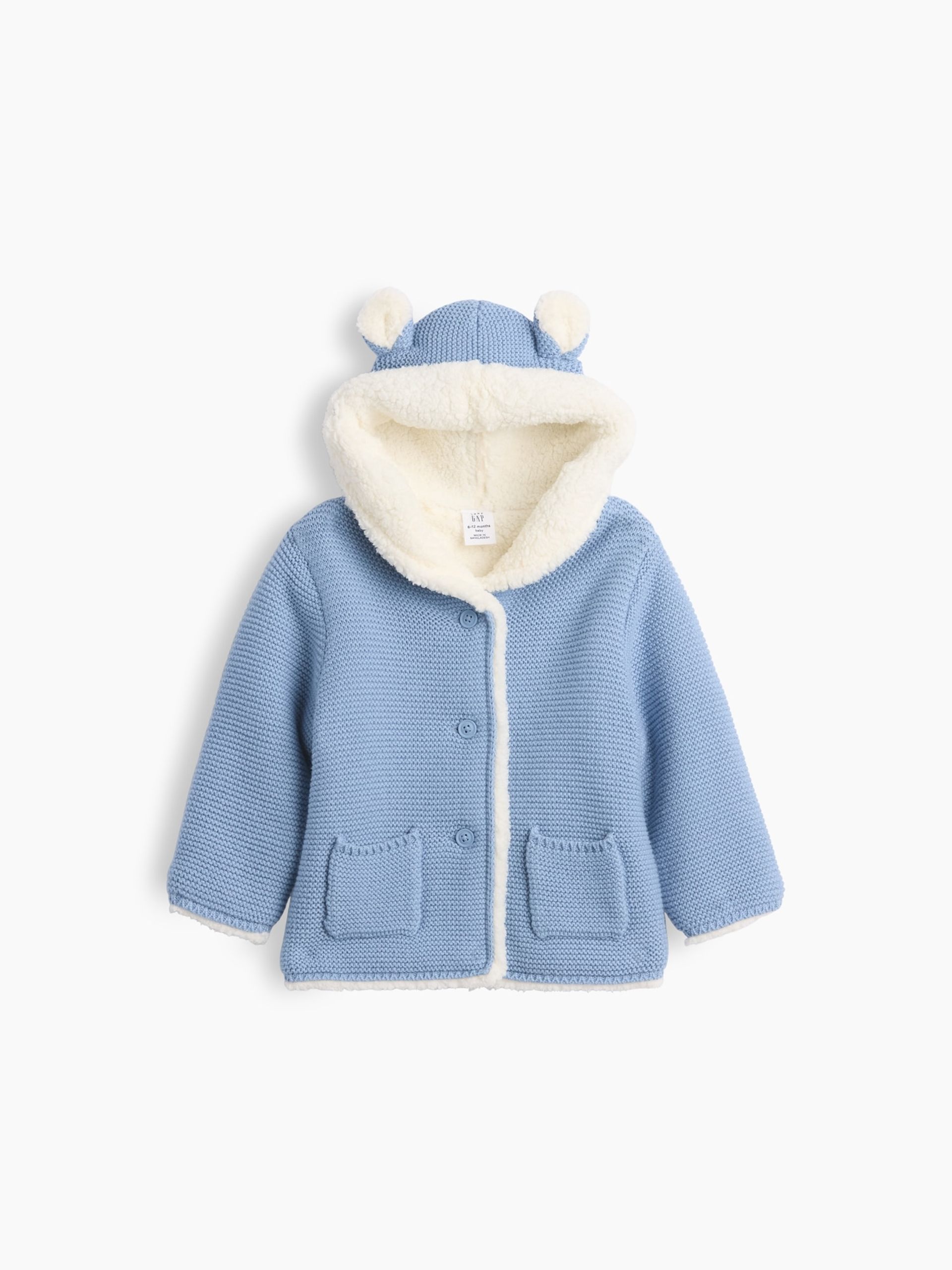 Baby sherpa kardigán - 001