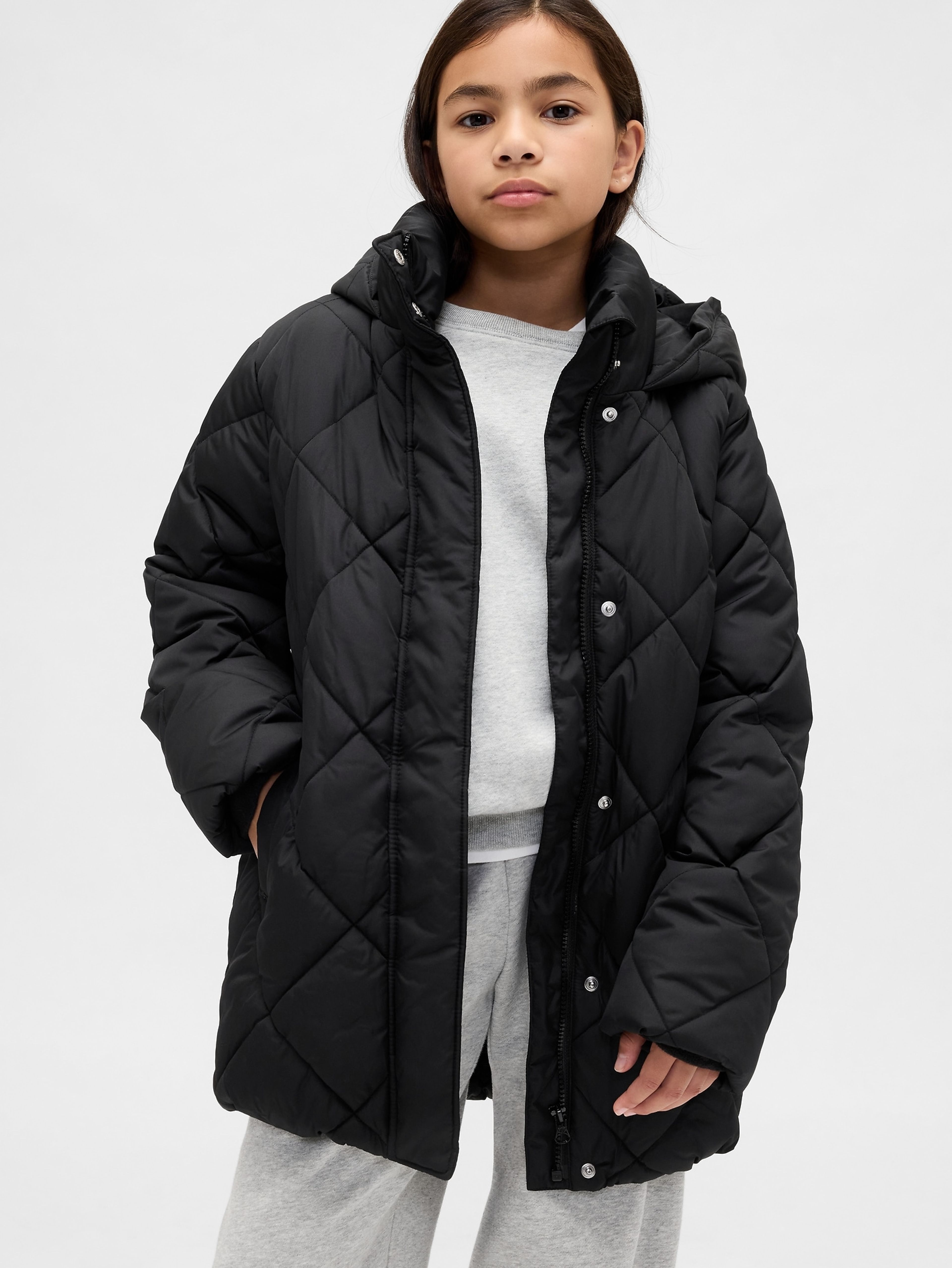 Mädchen-Steppmantel PrimaLoft®