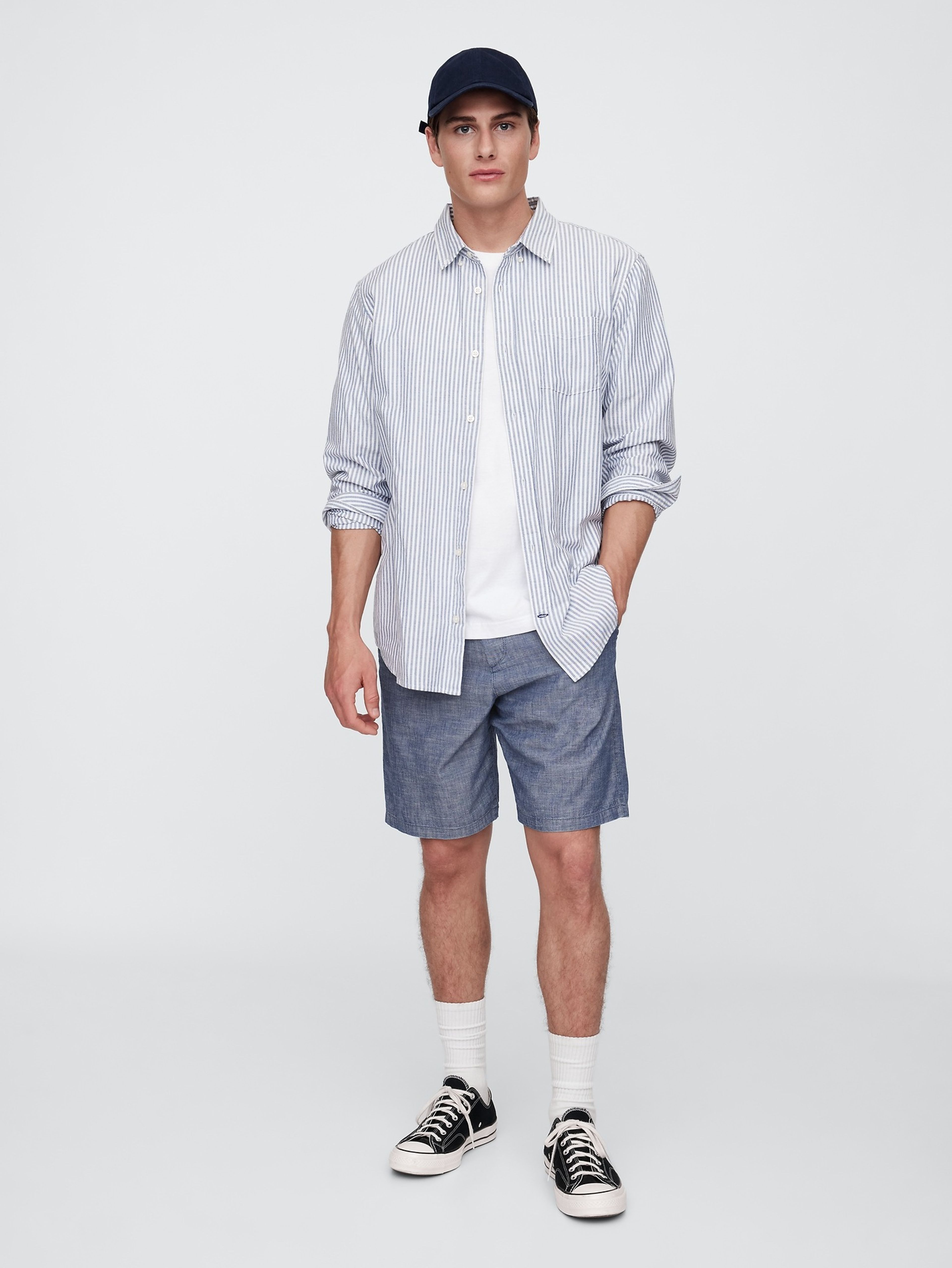 Herren-Khaki-Shorts