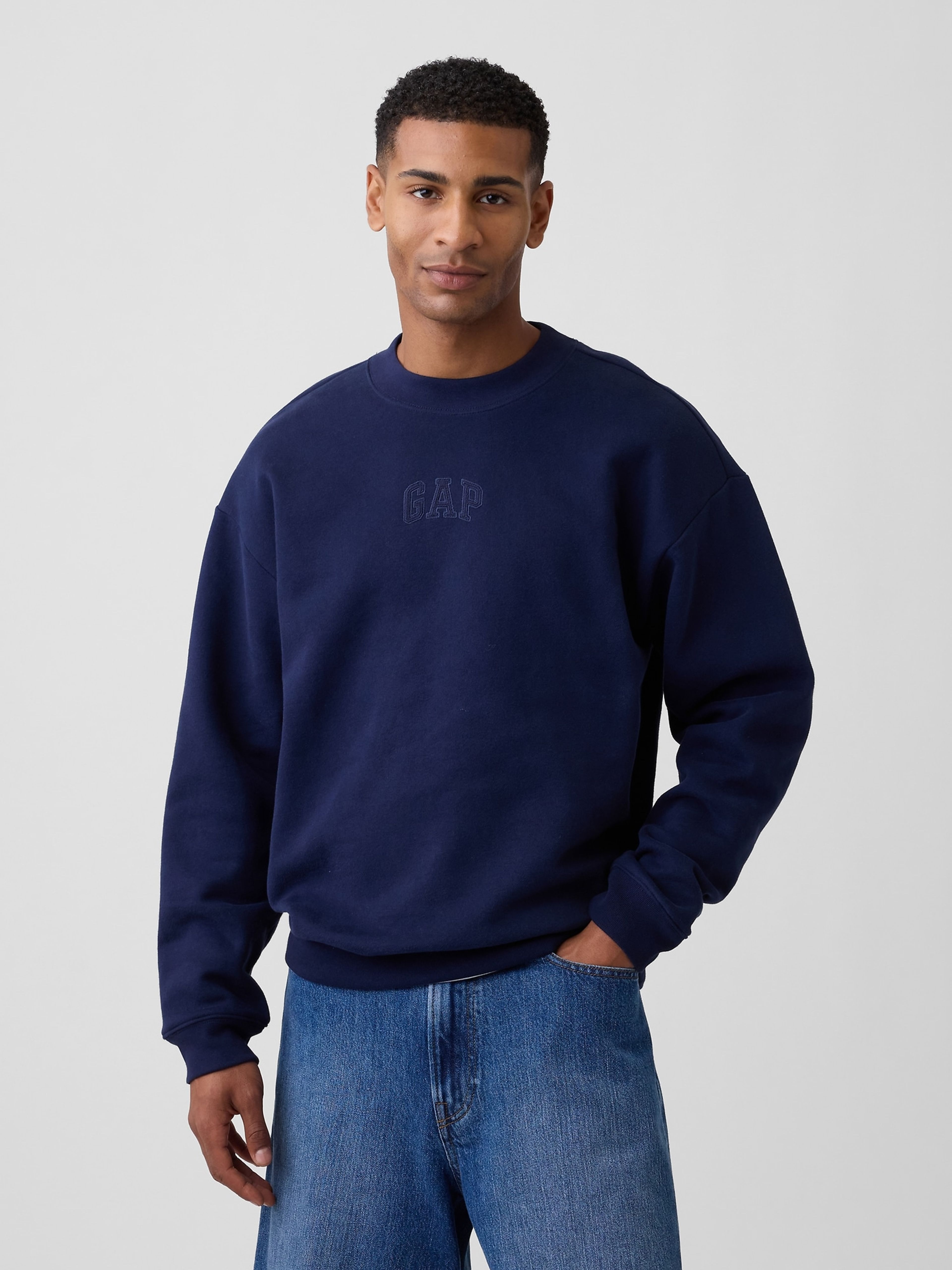 Sweatshirt unisex mit Logo - 001