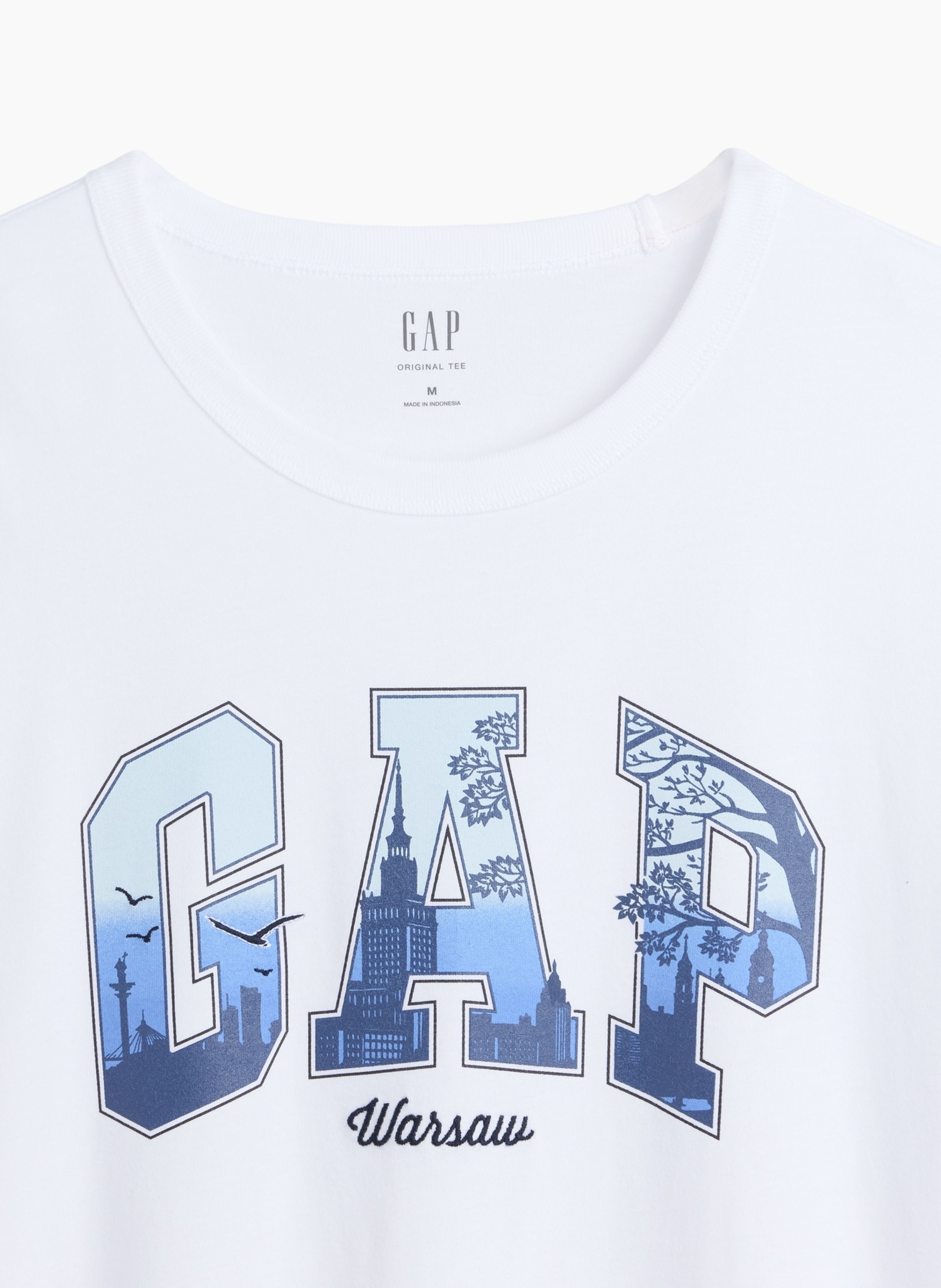 T-shirt Warsaw z logo - 004