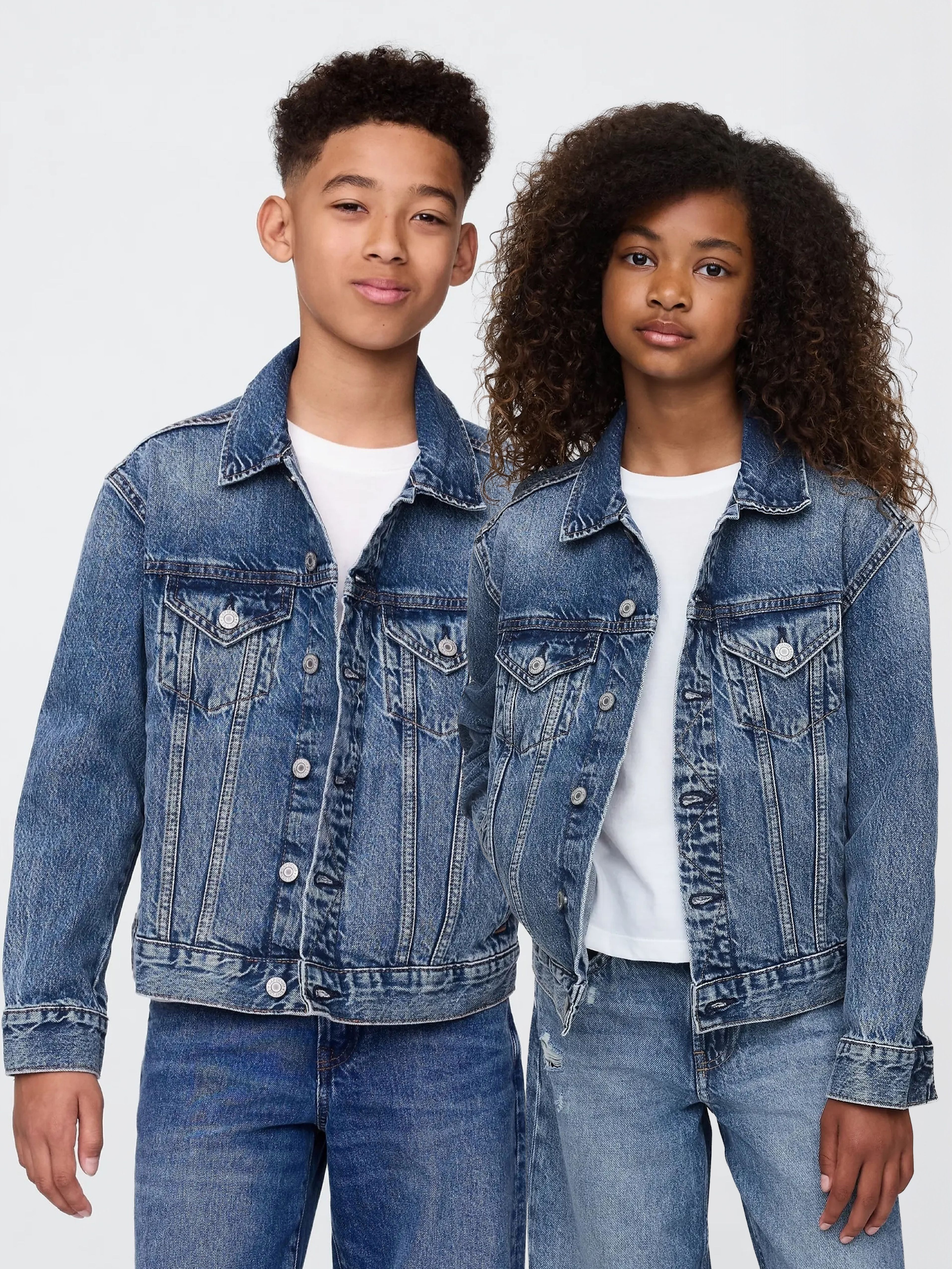 Dziecięca kurtka jeansowa Unisex