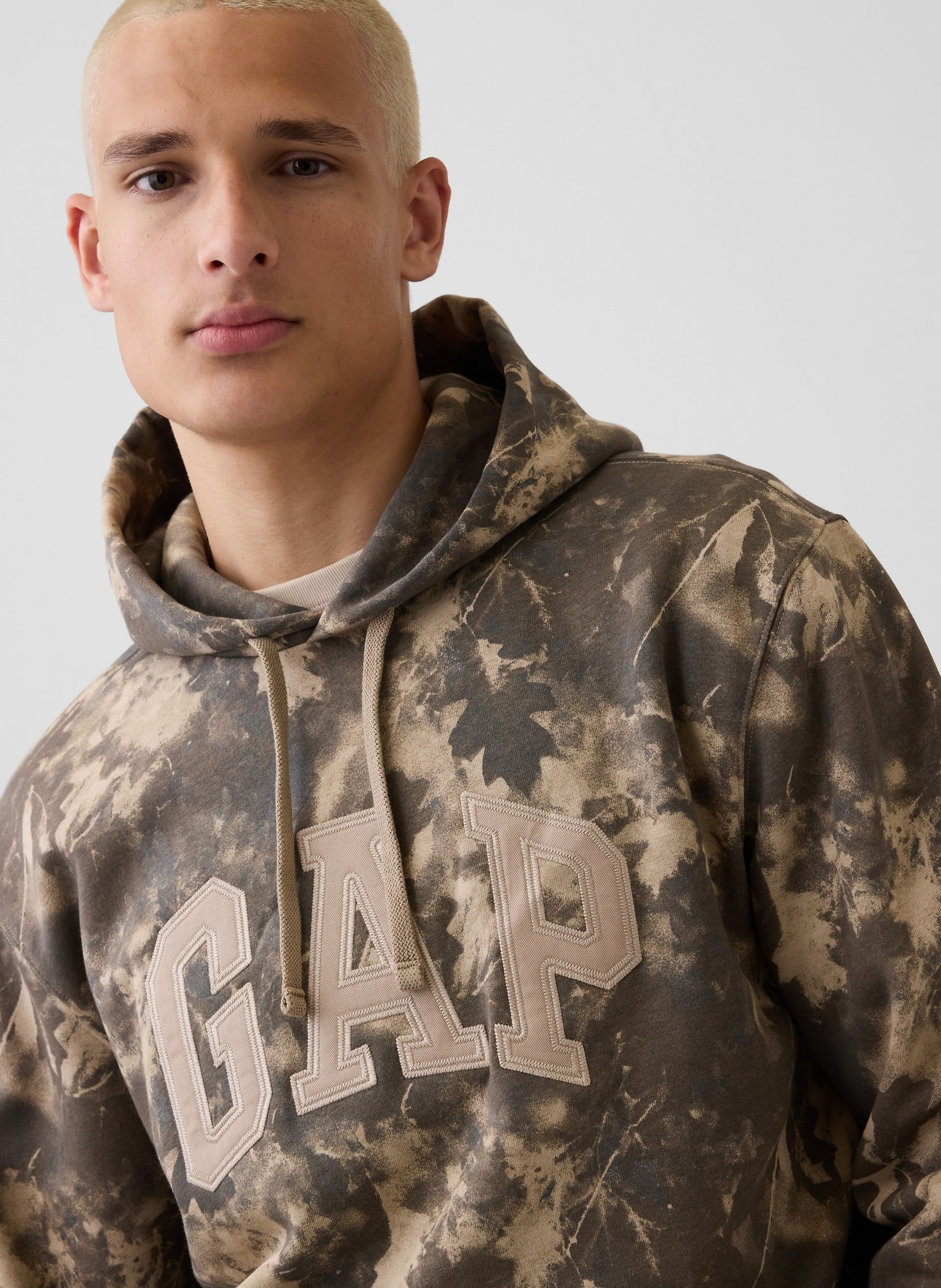 VintageSoft Hoodie unisex mit Logo - 004