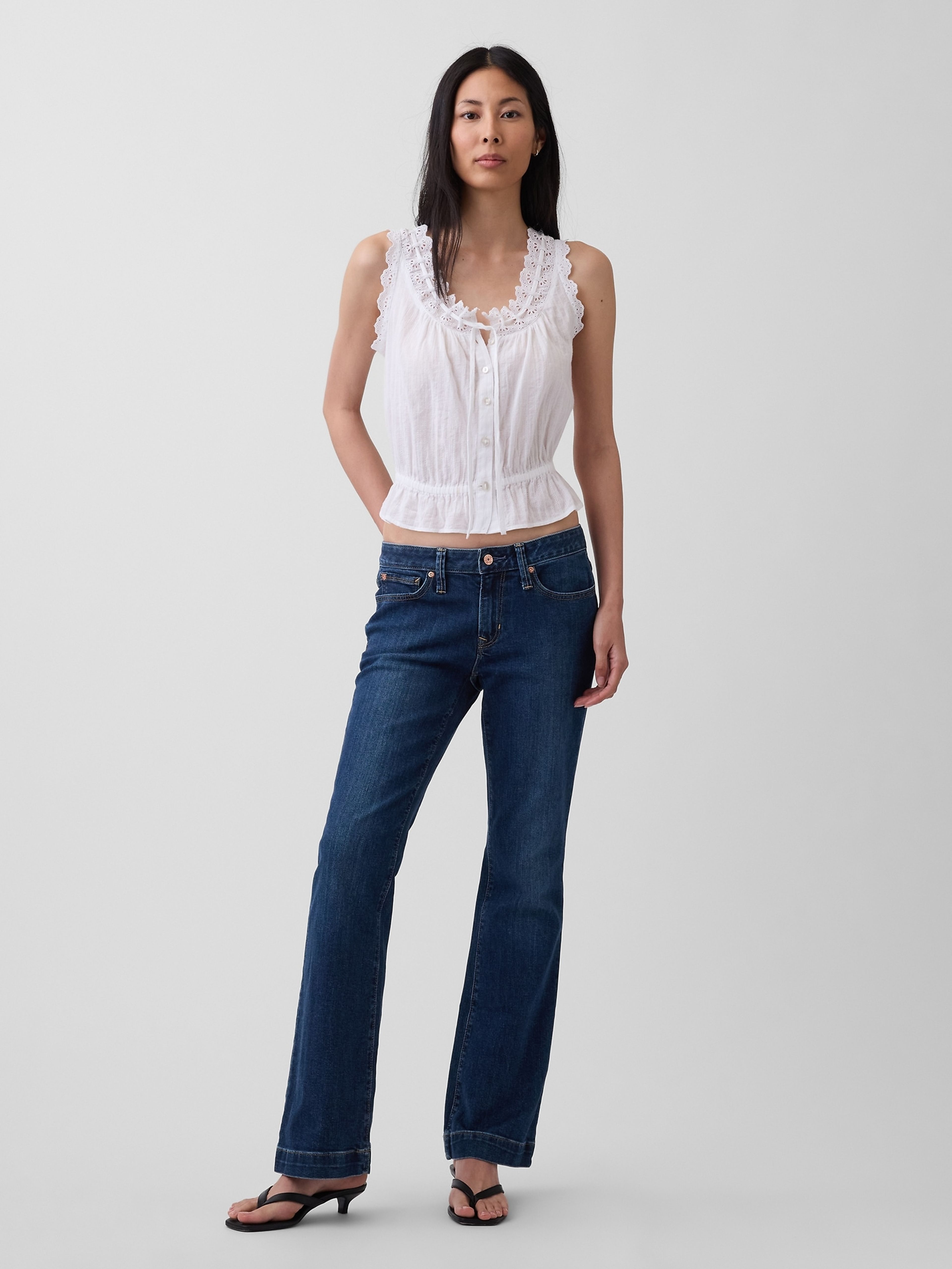 Jeans Low Rise Long & Lean