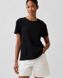 Camiseta de algodón-Negro - 001