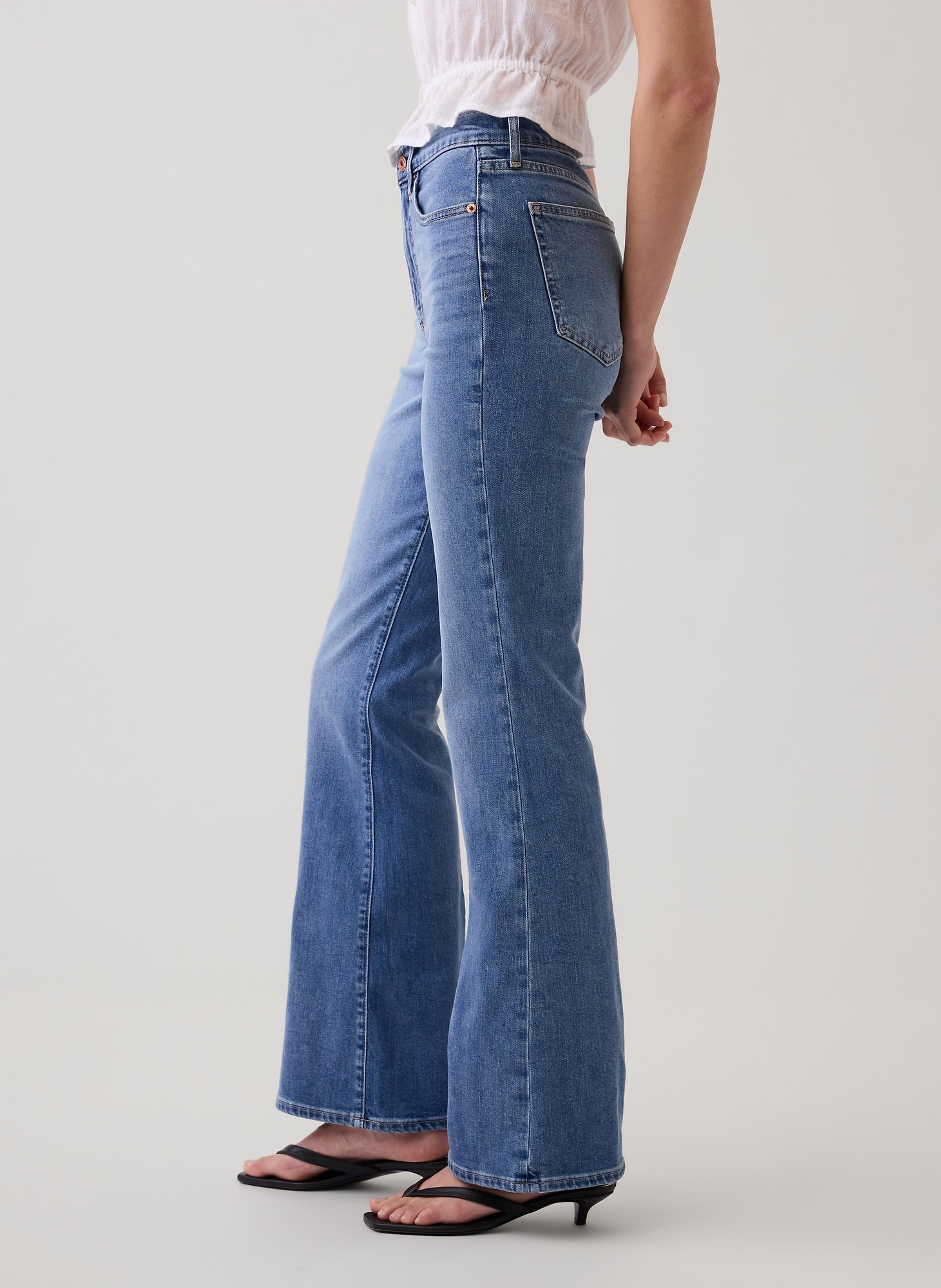 Jeans High Rise 70s Flare - 003