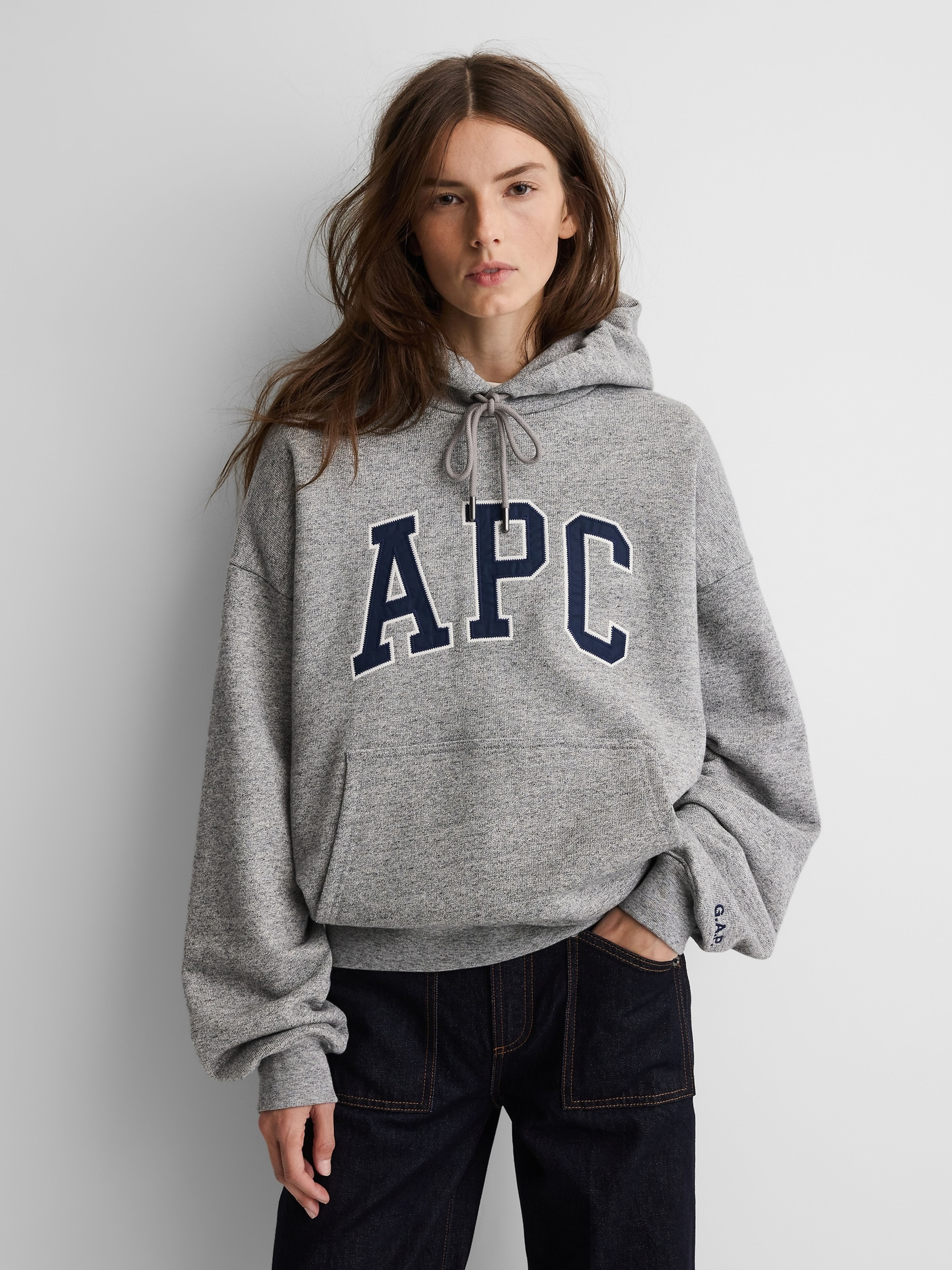 Sweatshirt Extra Heavyweight Gap × A.P.C. unisex met logo - 005