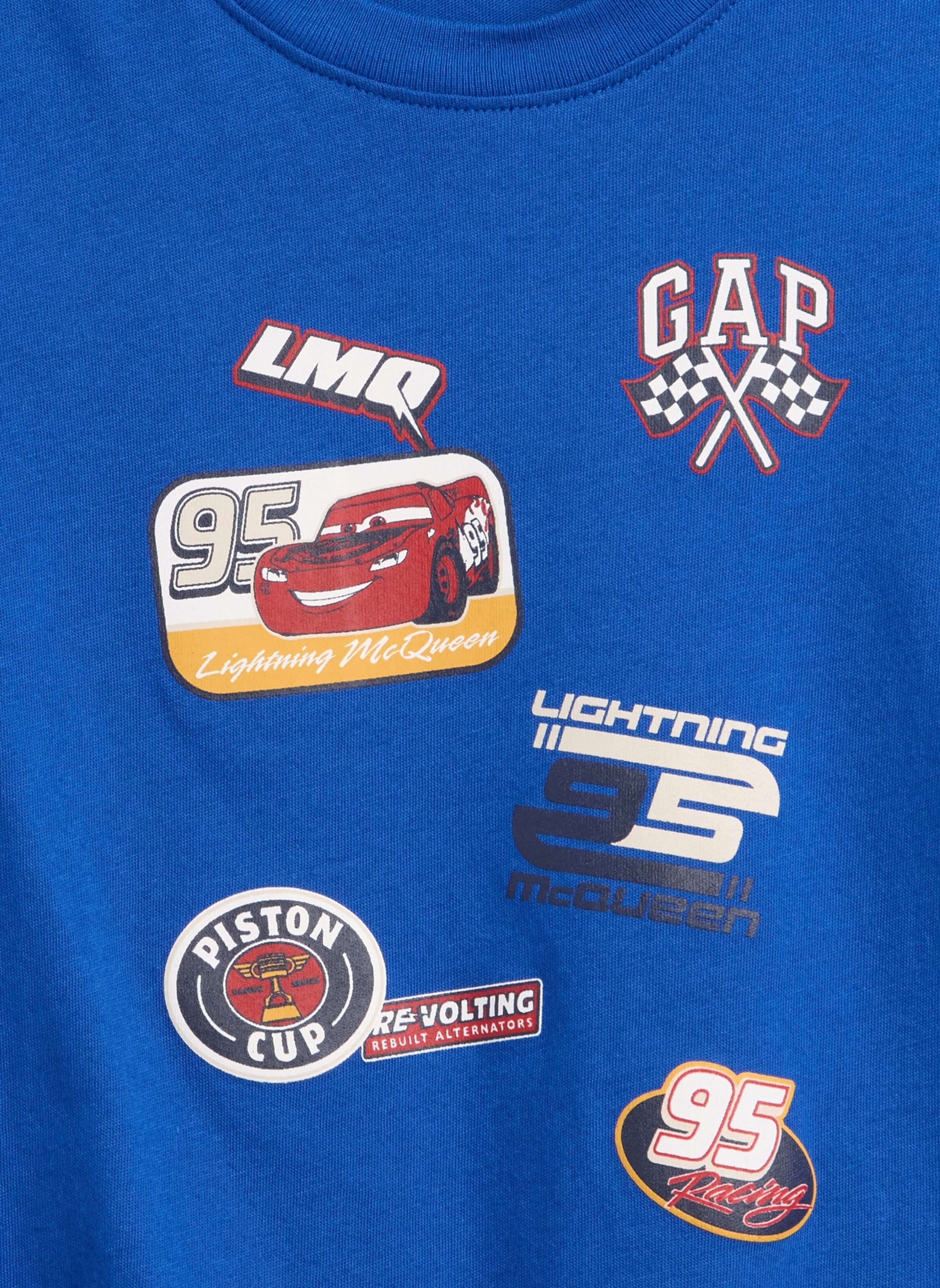 Baby tricou Gap & Disney Cars cu logo - 002