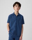 Kinder Oxford Shirt-Donkerblauw - 001