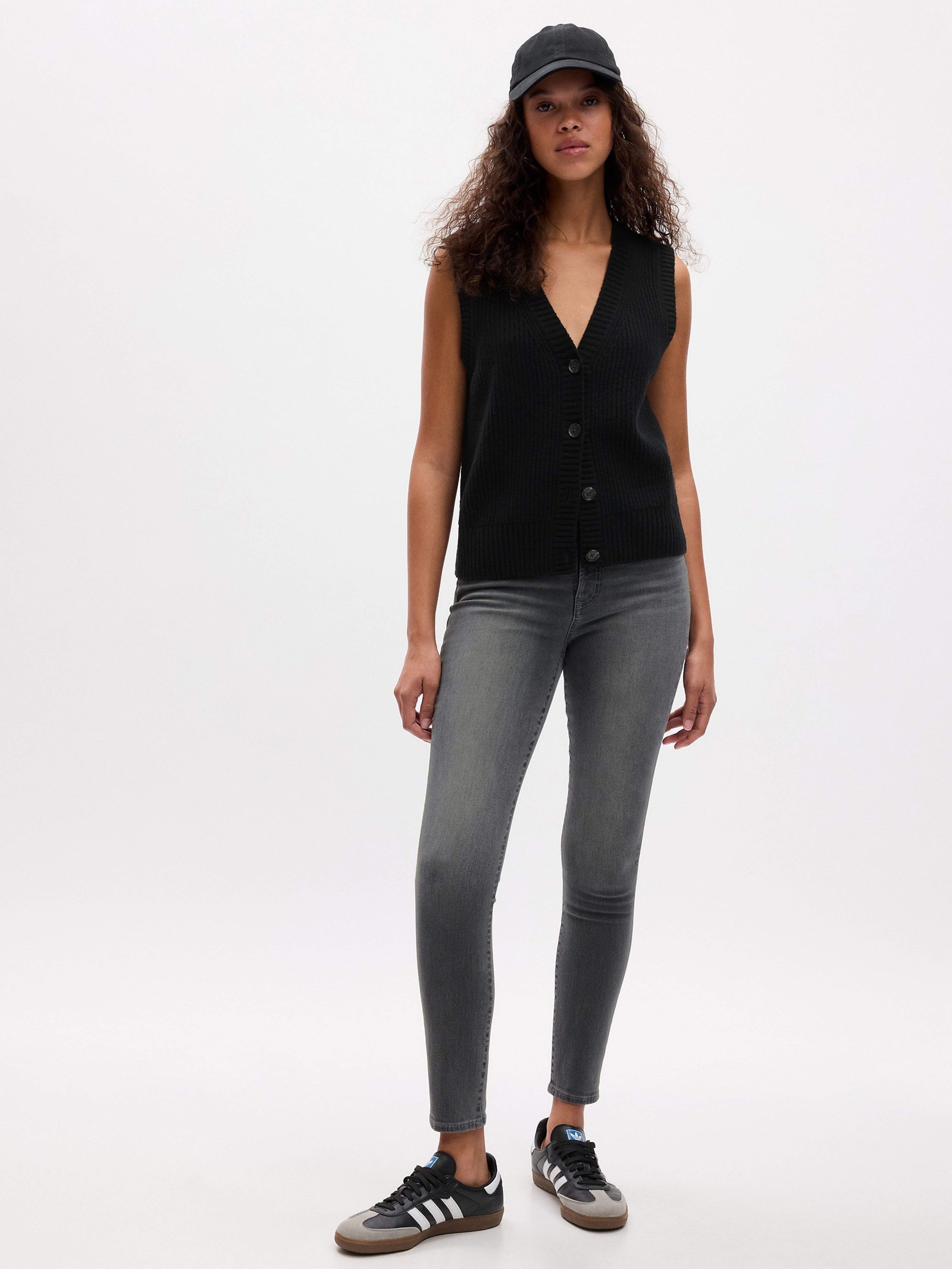 Jeansy skinny High Rise Washwell