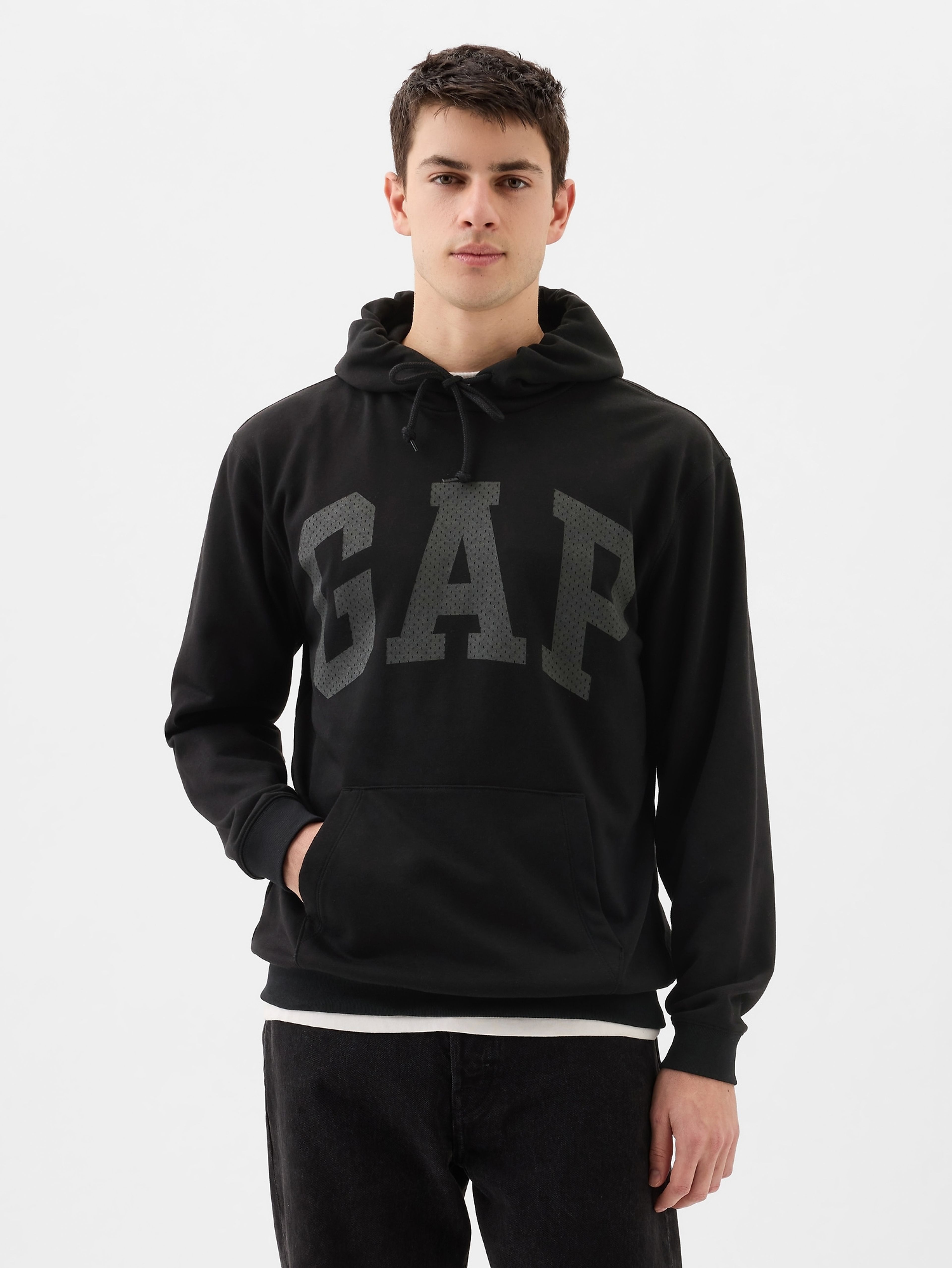 Sweatshirt mit Logo und Kapuze