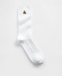 Brannan Bear Socken 1 Paar-Weiß - 002