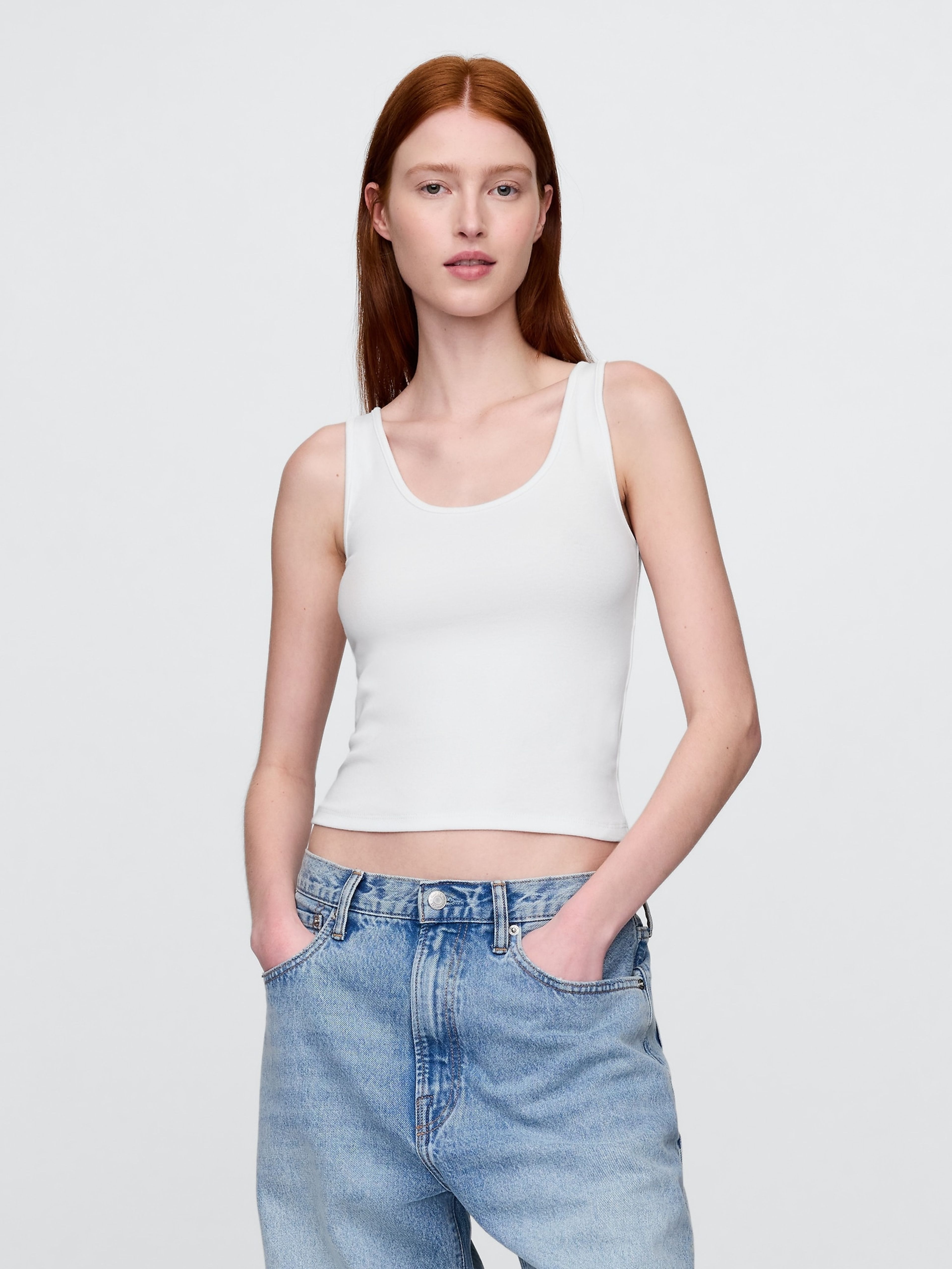 Crop tílko