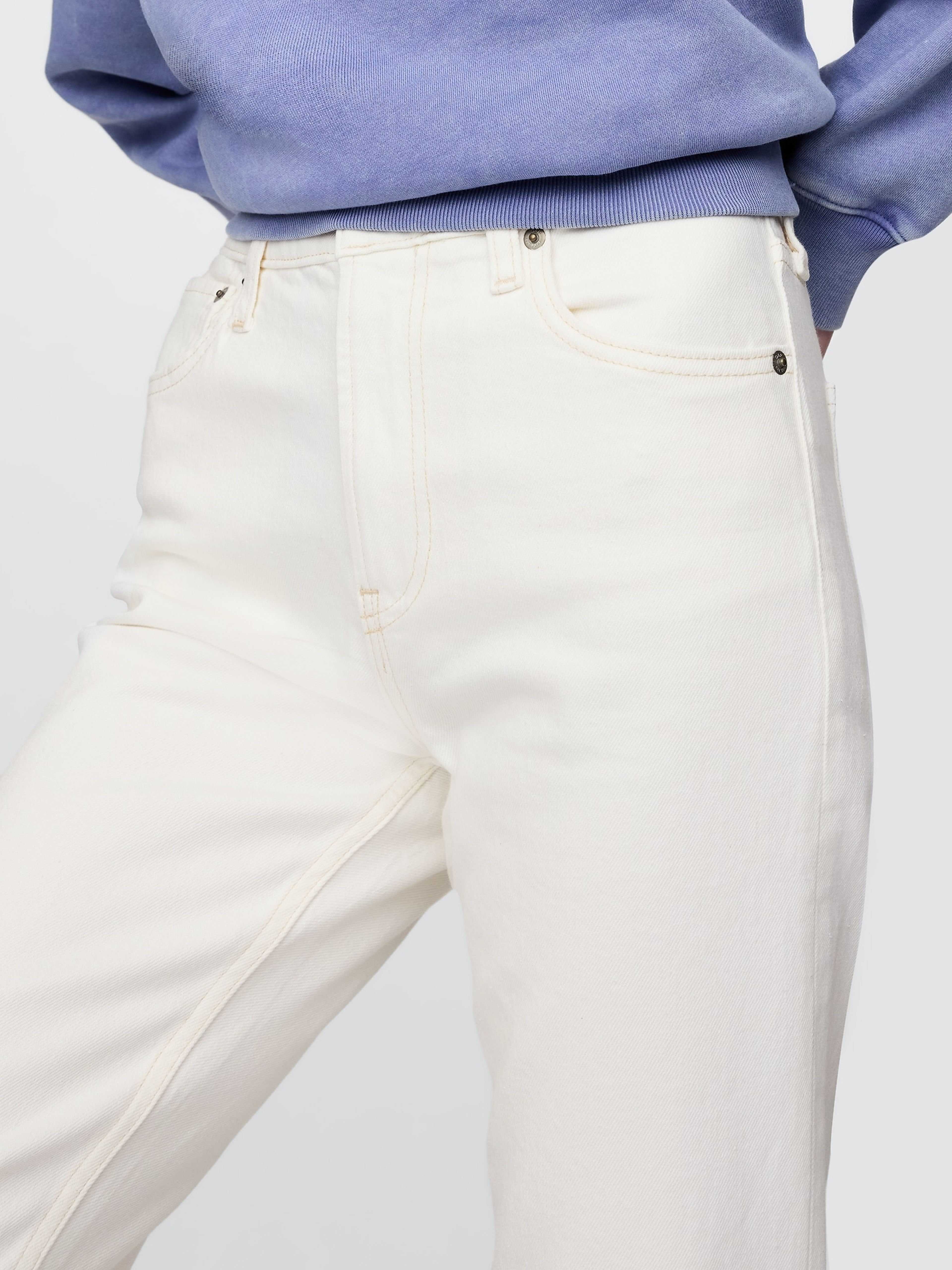 High Rise 90s Straight Jeans - 005