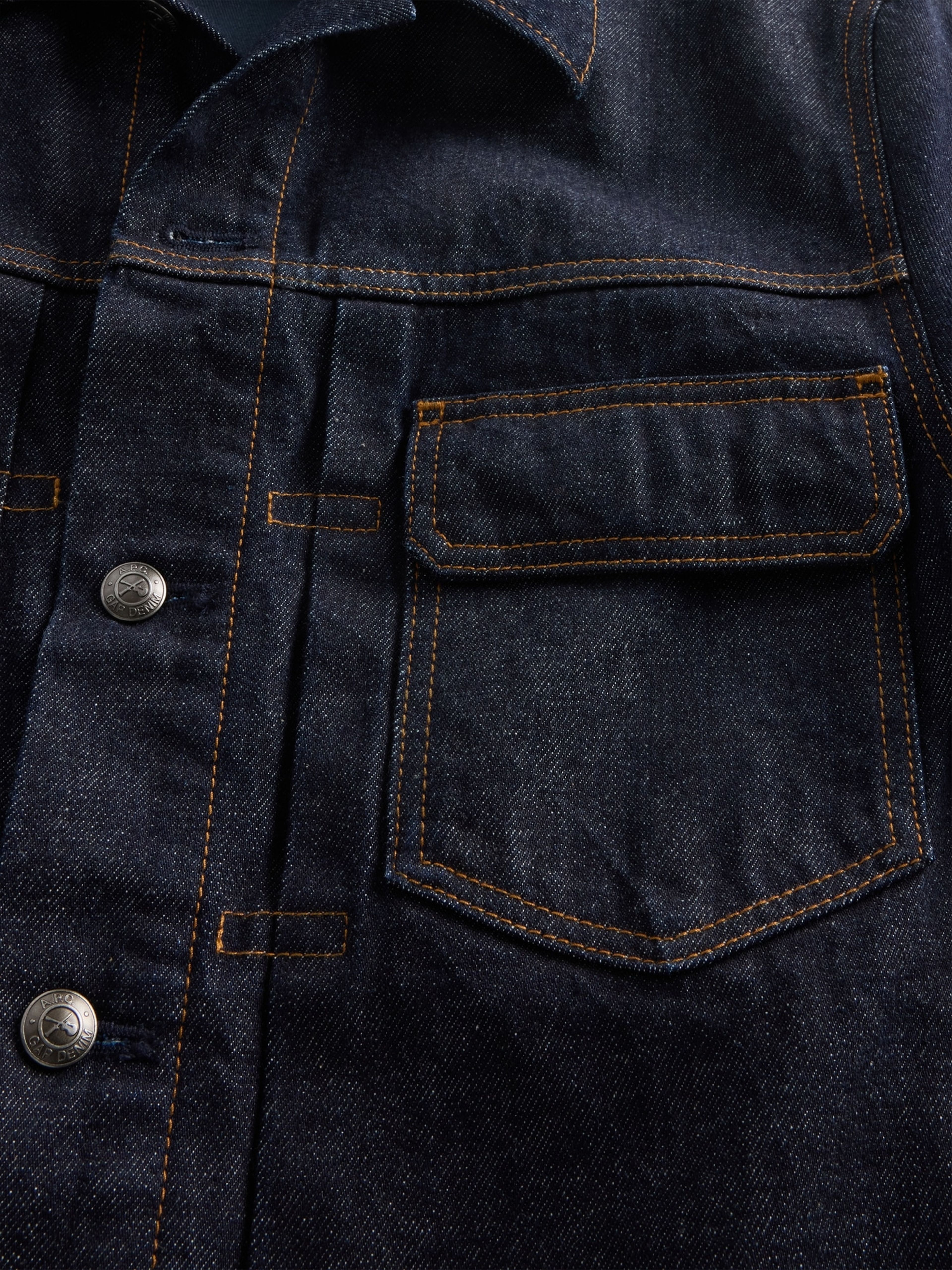 Spijkerjack van Japans denim Gap × A.P.C. unisex - 007