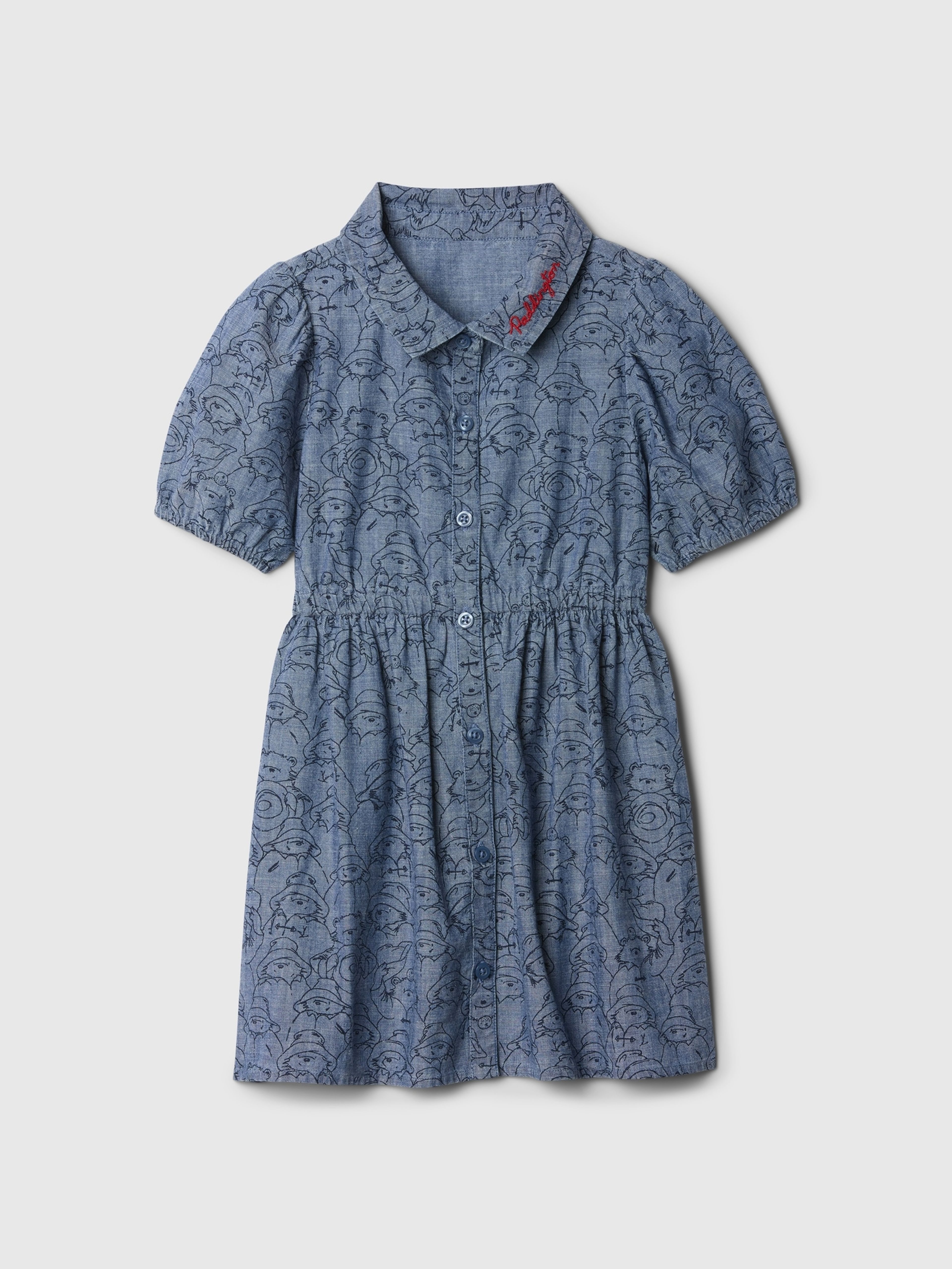 Baby chambrey šaty Gap × Paddington