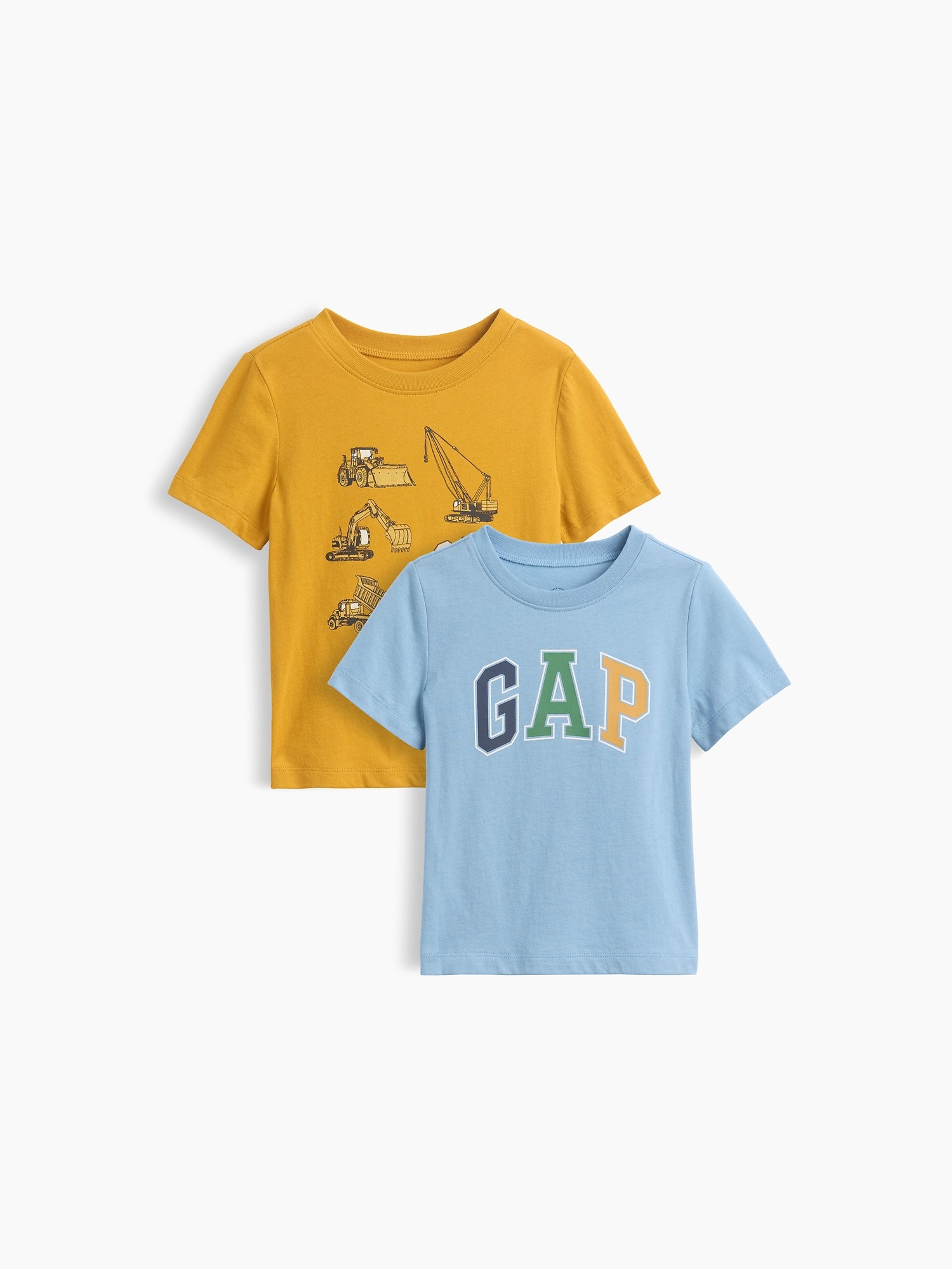 Baby T-Shirt mit Logo 2 Stk. - 001