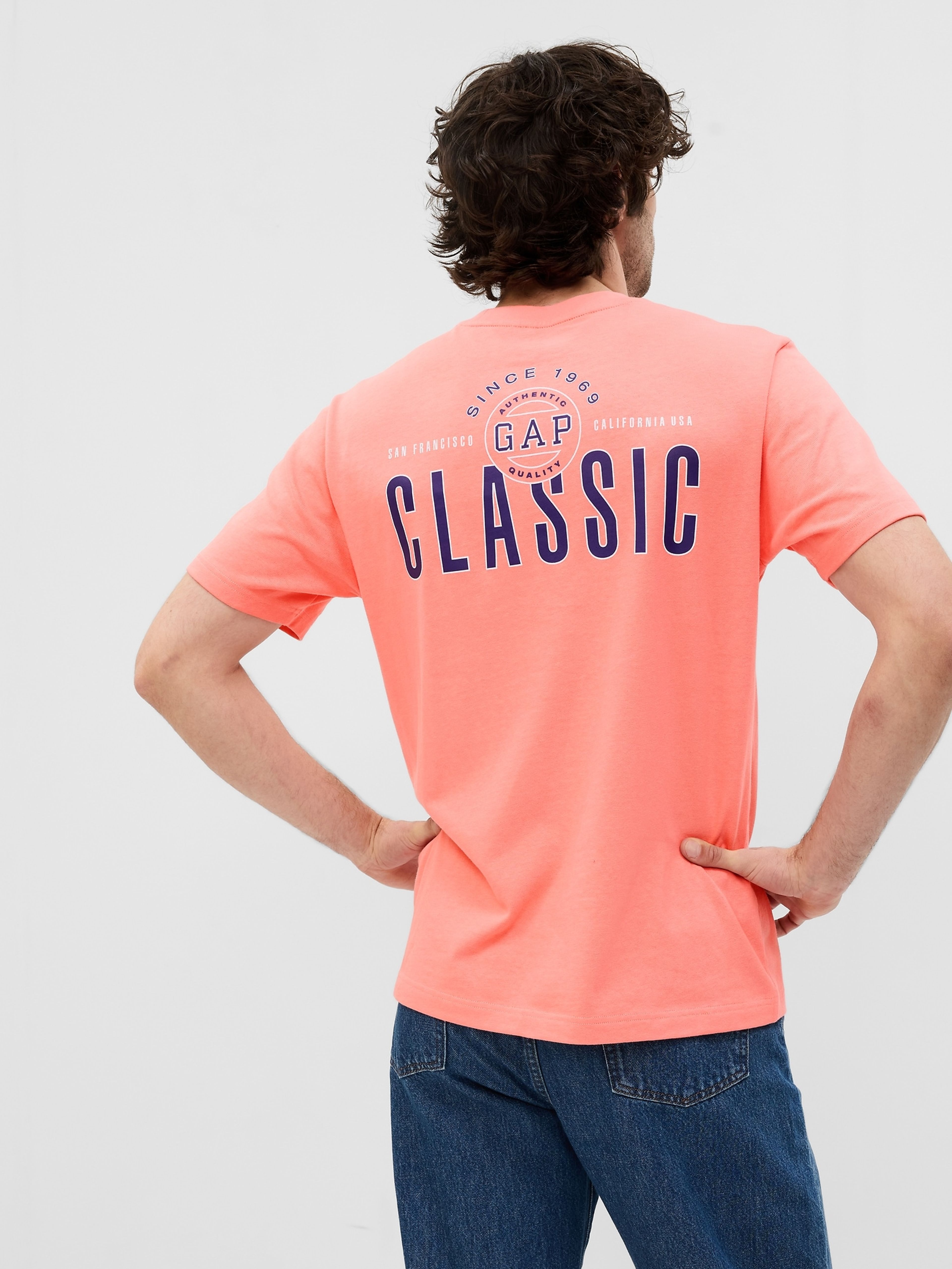 T-Shirt Neon mit Logo