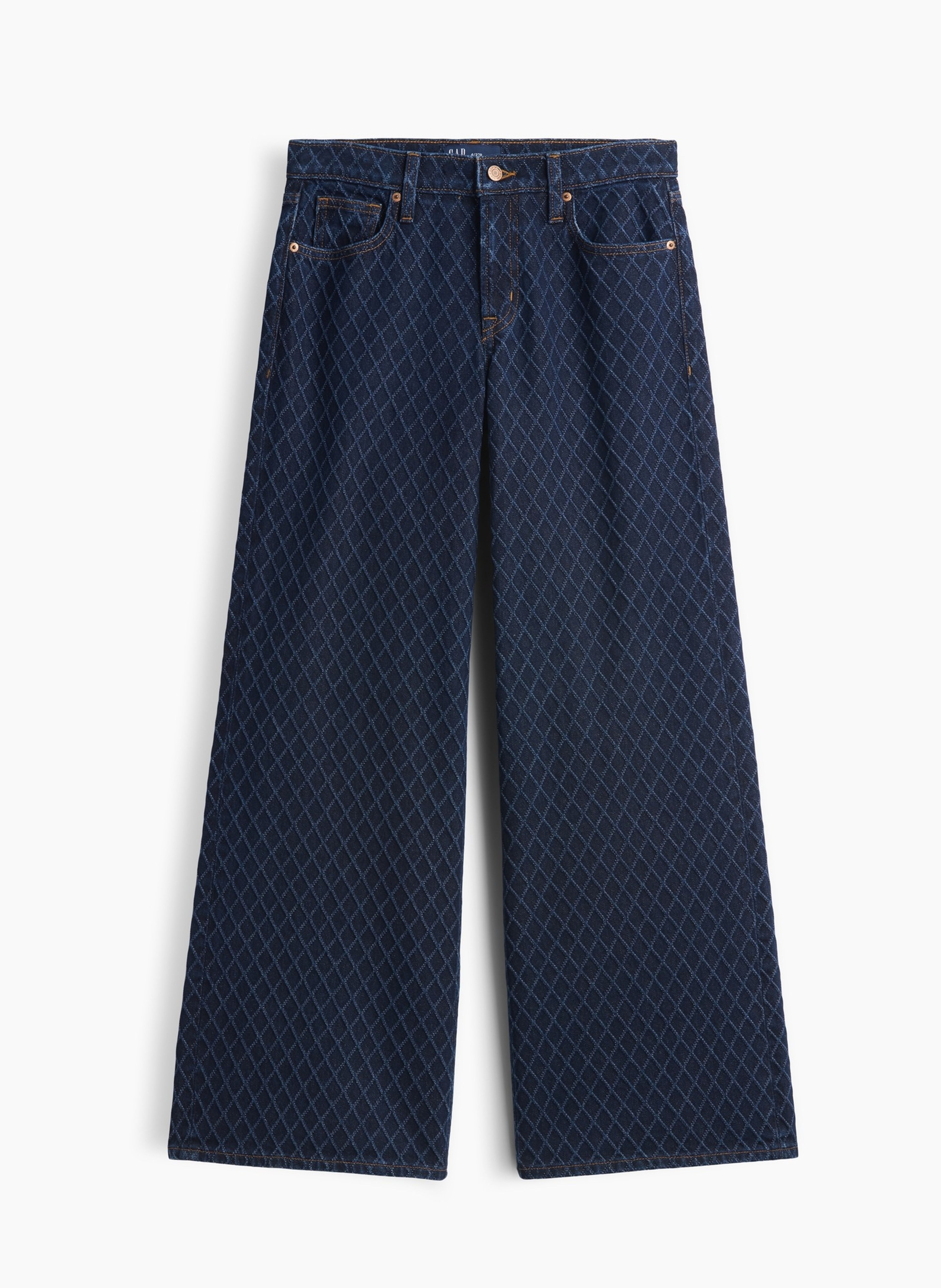 Mid Rise Wide-Leg Jeans - 007