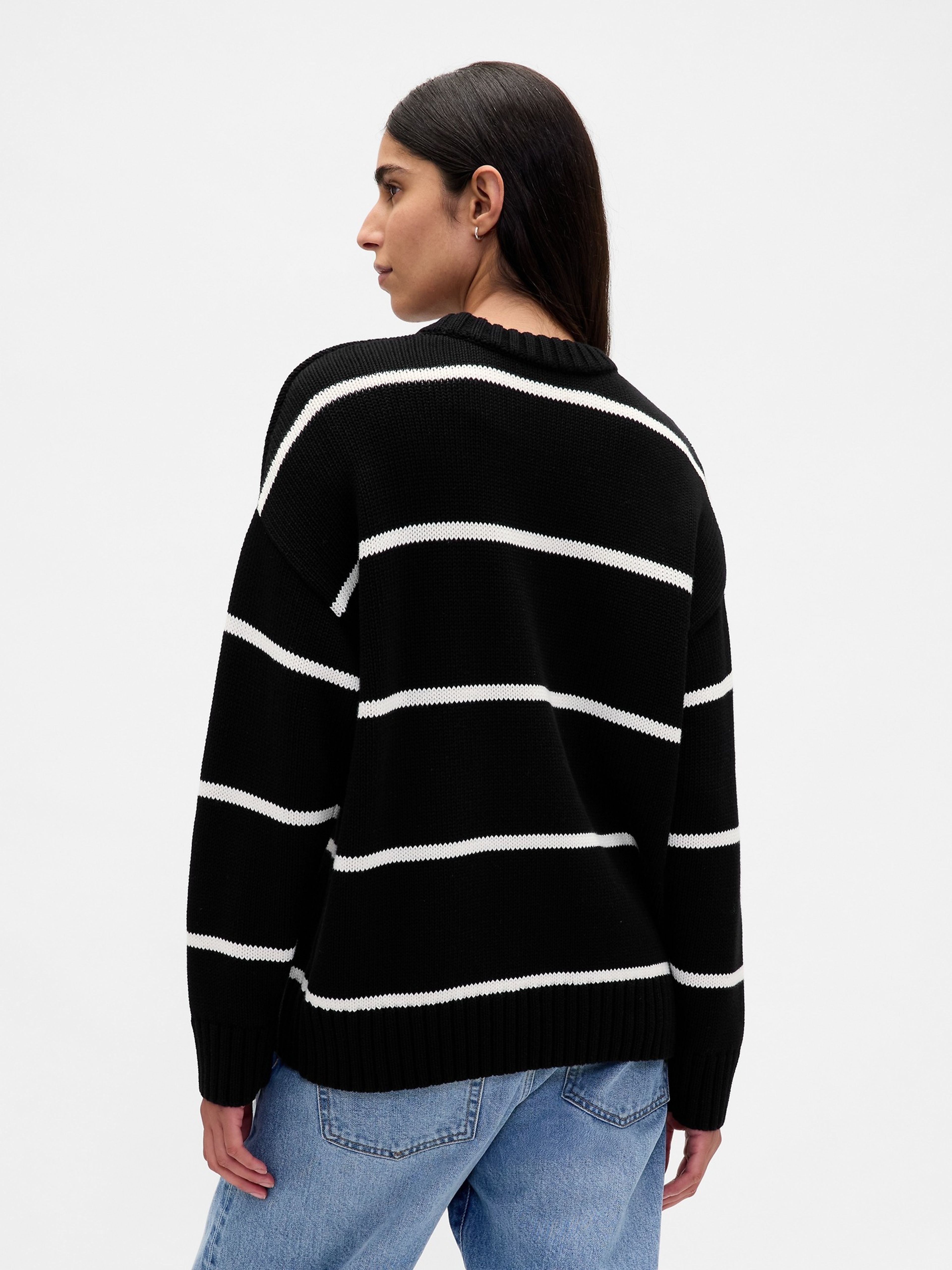 Pull en coton oversize - 003