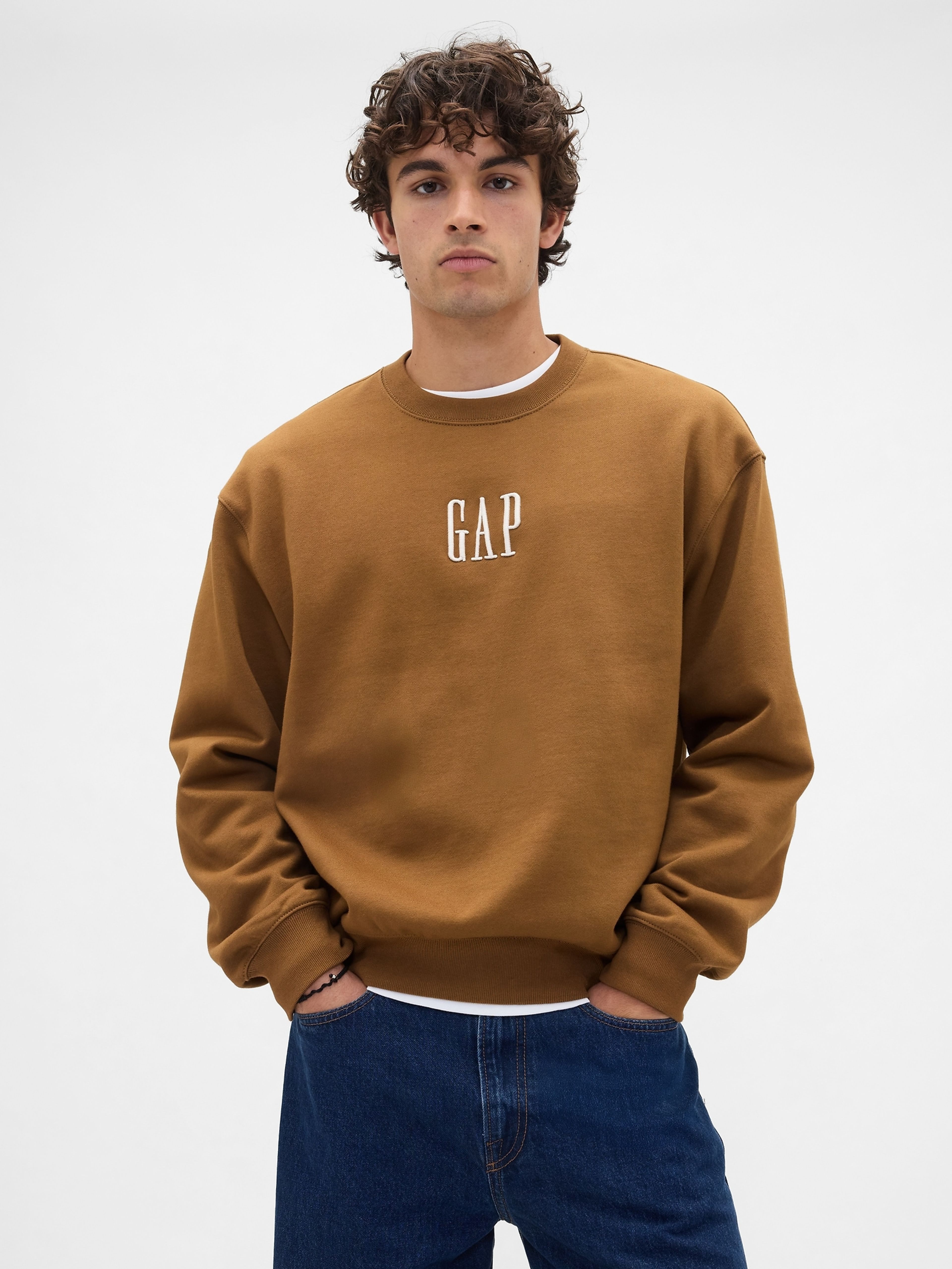 Herren-Oversize-Sweatshirt Heavyweight