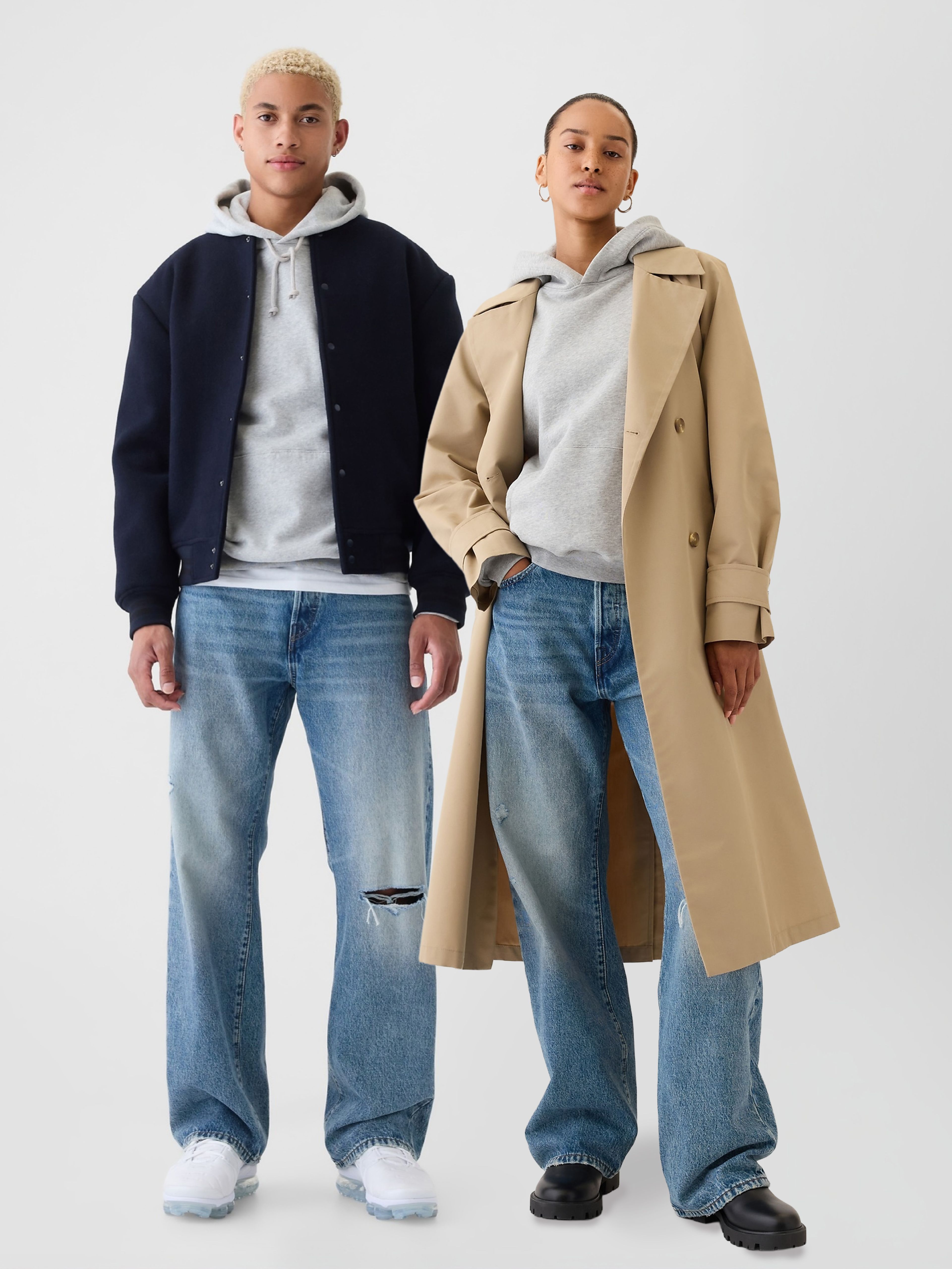 Džíny loose '90s Organic Americana Unisex