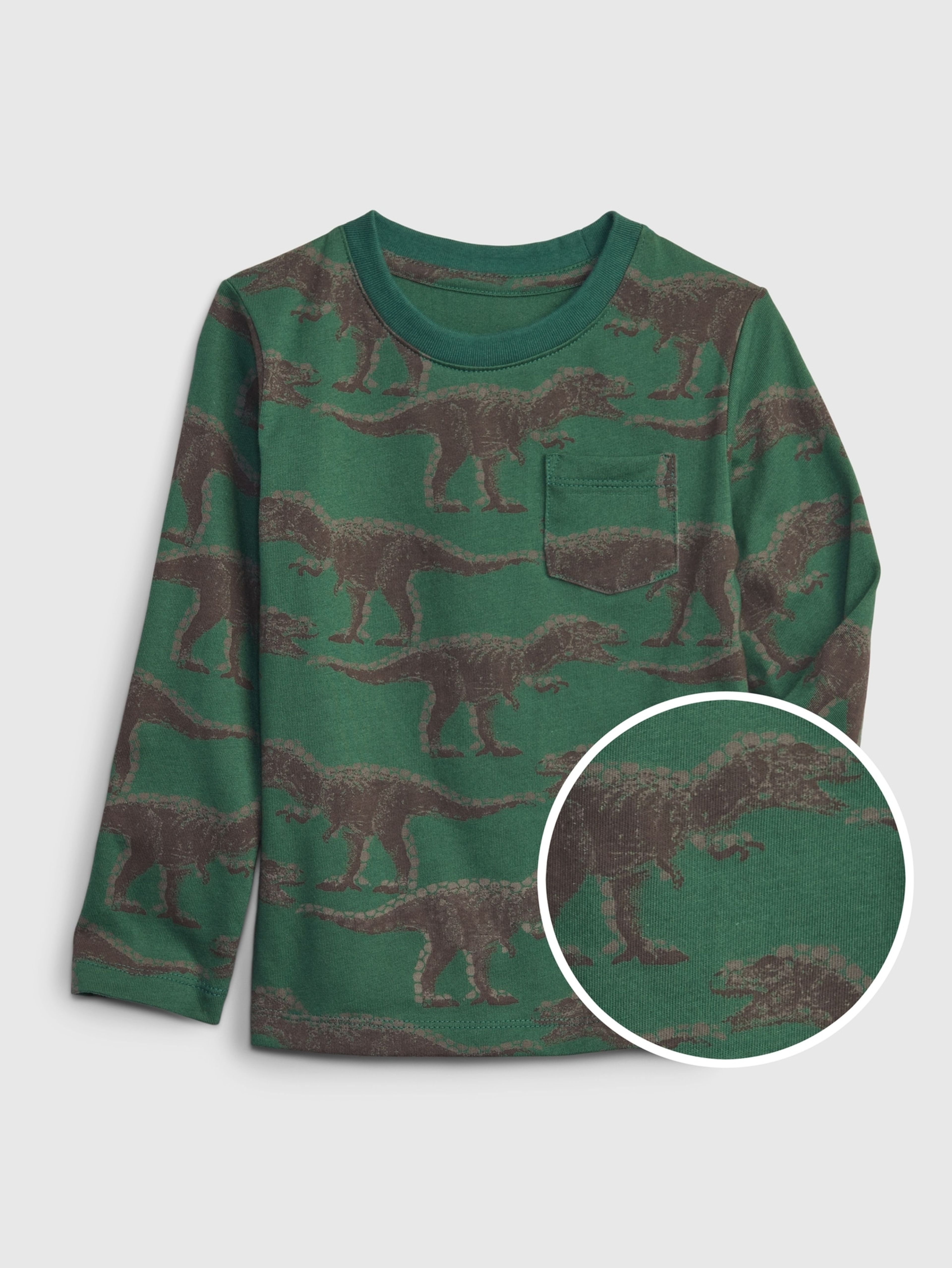 Kinder T-Shirt Dino organic