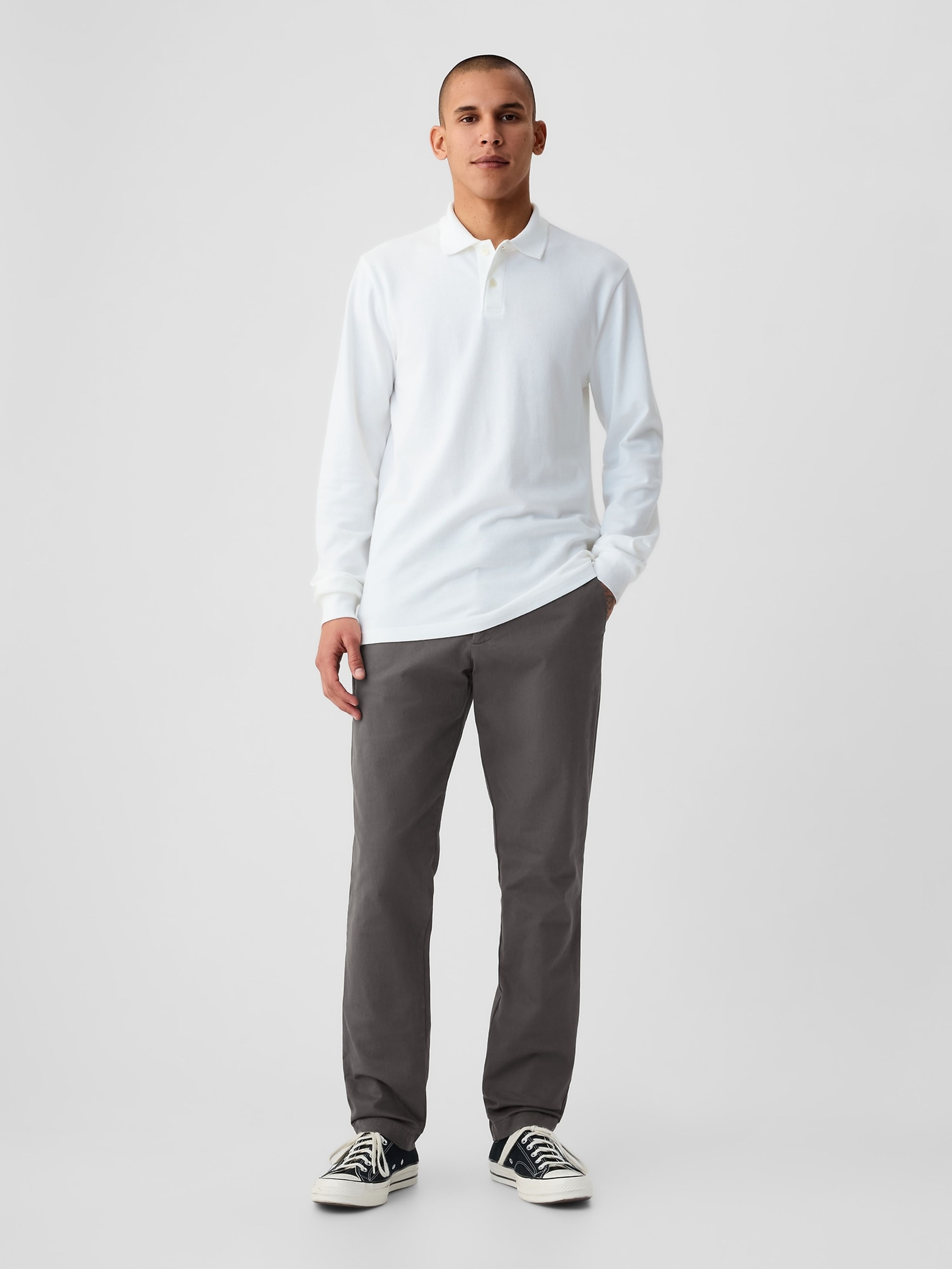 Spodnie modern khaki slim fit GapFlex