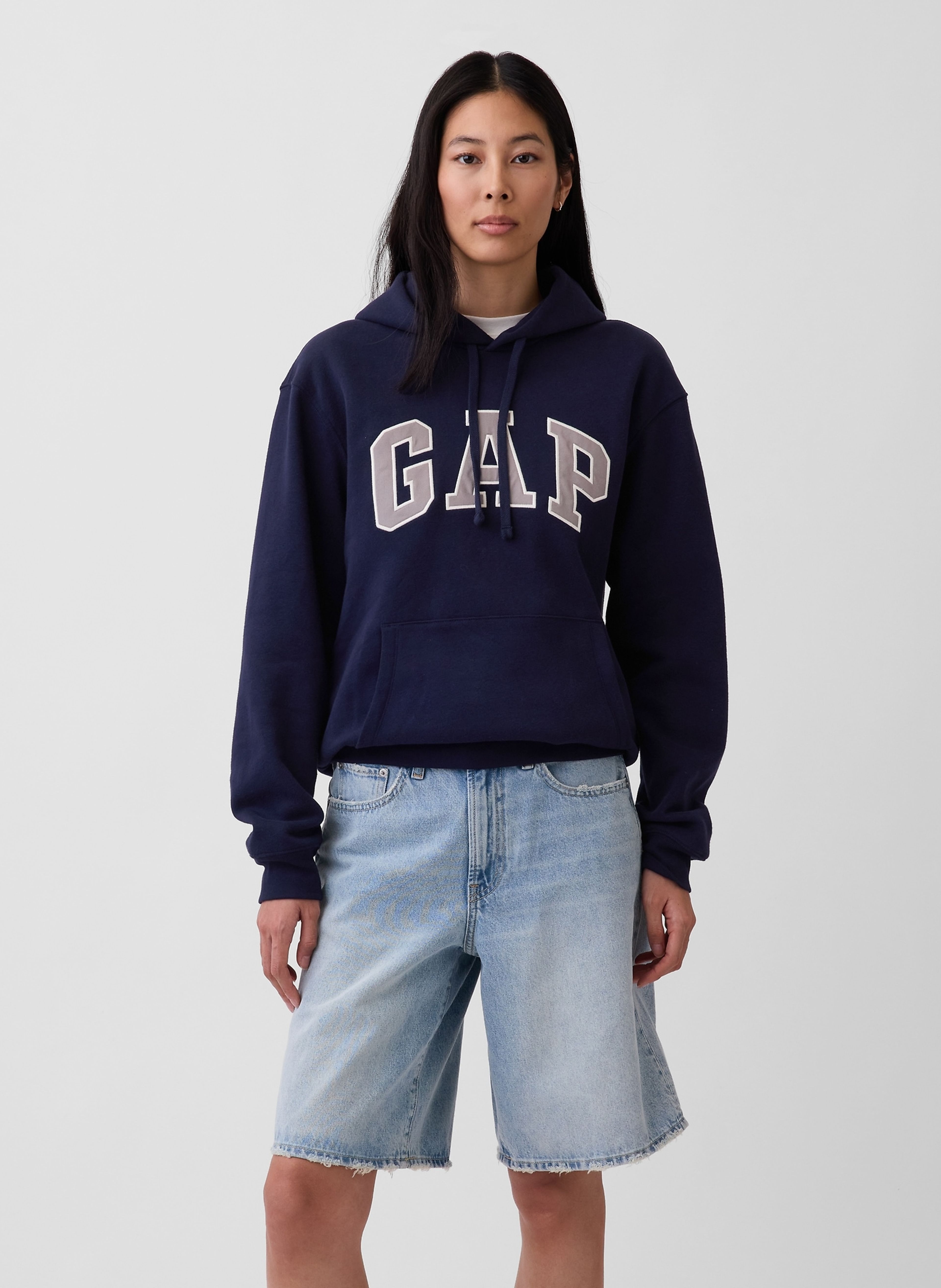 VintageSoft Hoodie unisex mit Logo - 005