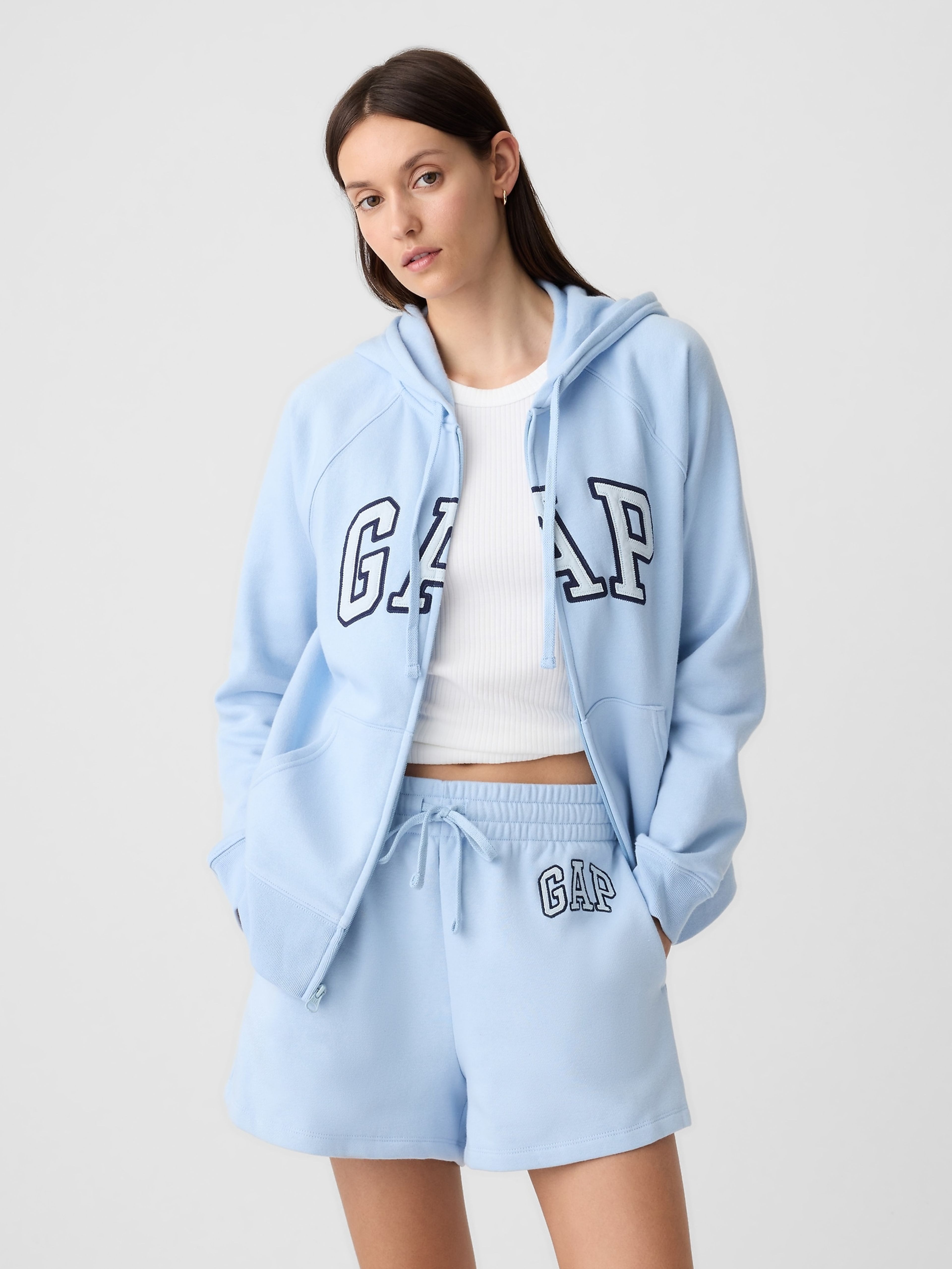 Bluza z logo i polarem