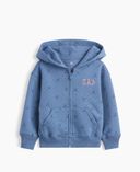 Baby bluza VintageSoft z logo-Niebieski - 001
