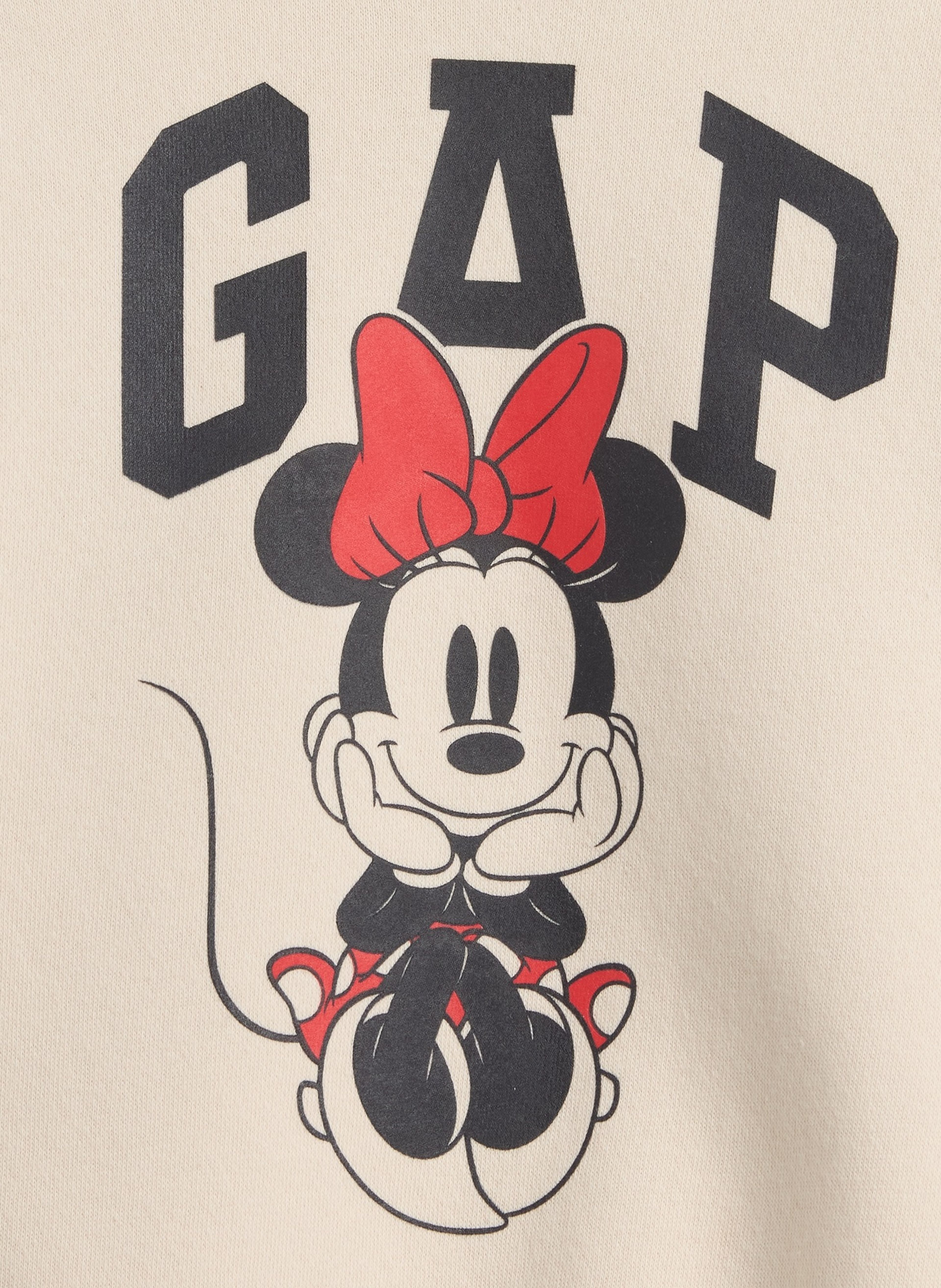 Baby hanorac Gap & Disney Minnie Mouse cu logo - 003