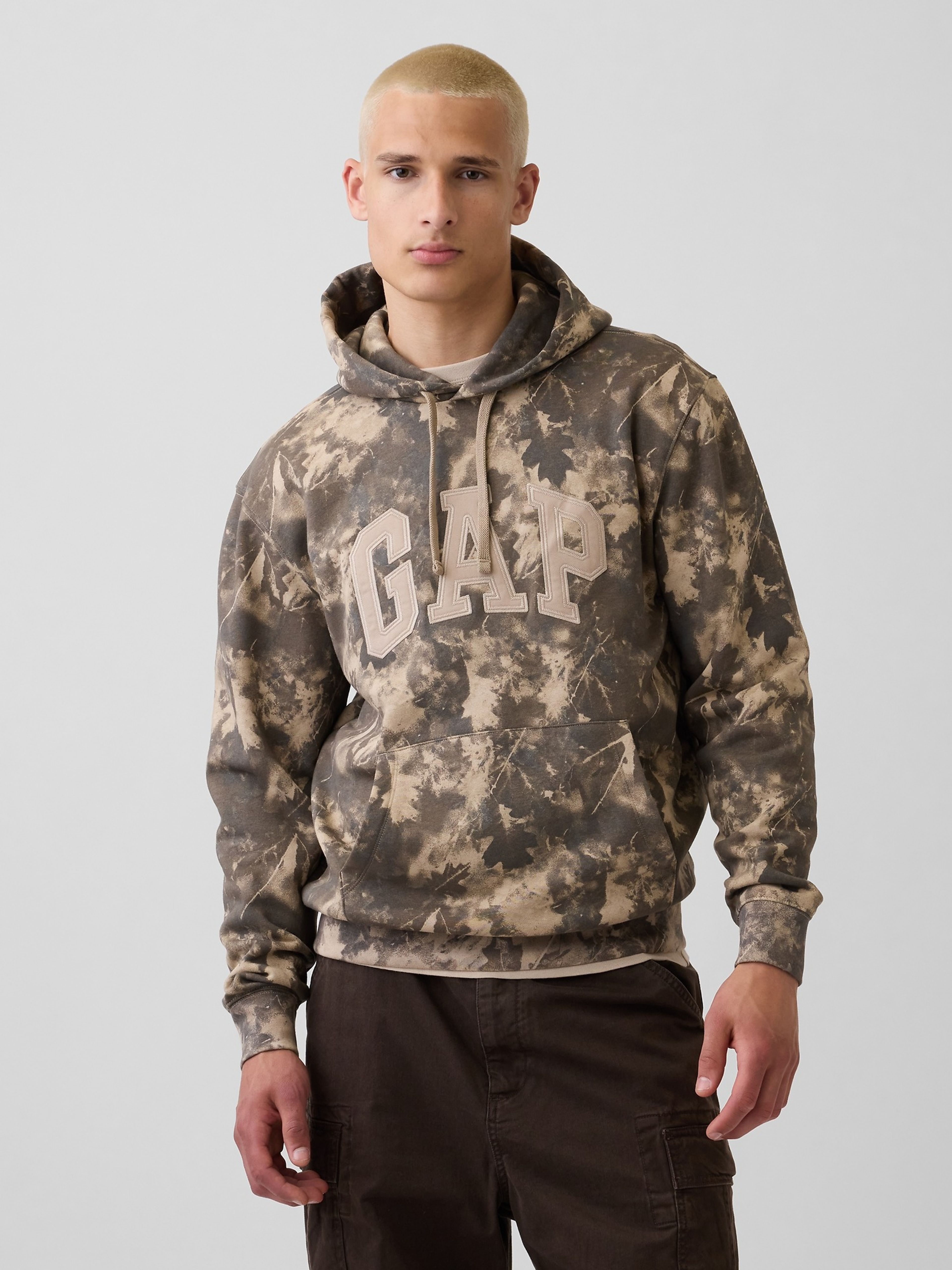 VintageSoft Hoodie unisex mit Logo - 001
