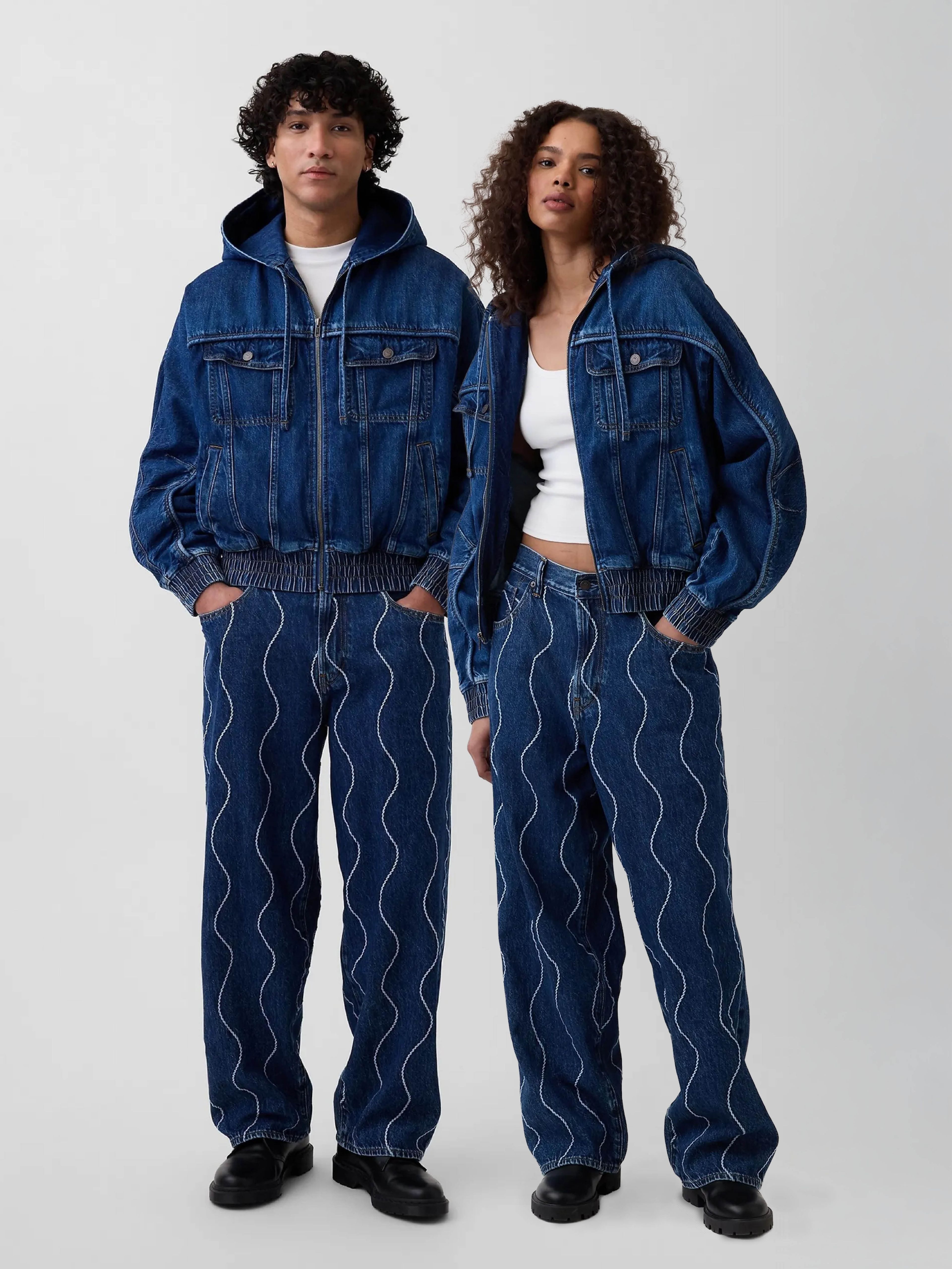 Hímzett farmer unisex Gap × HFR by Daveed Baptiste