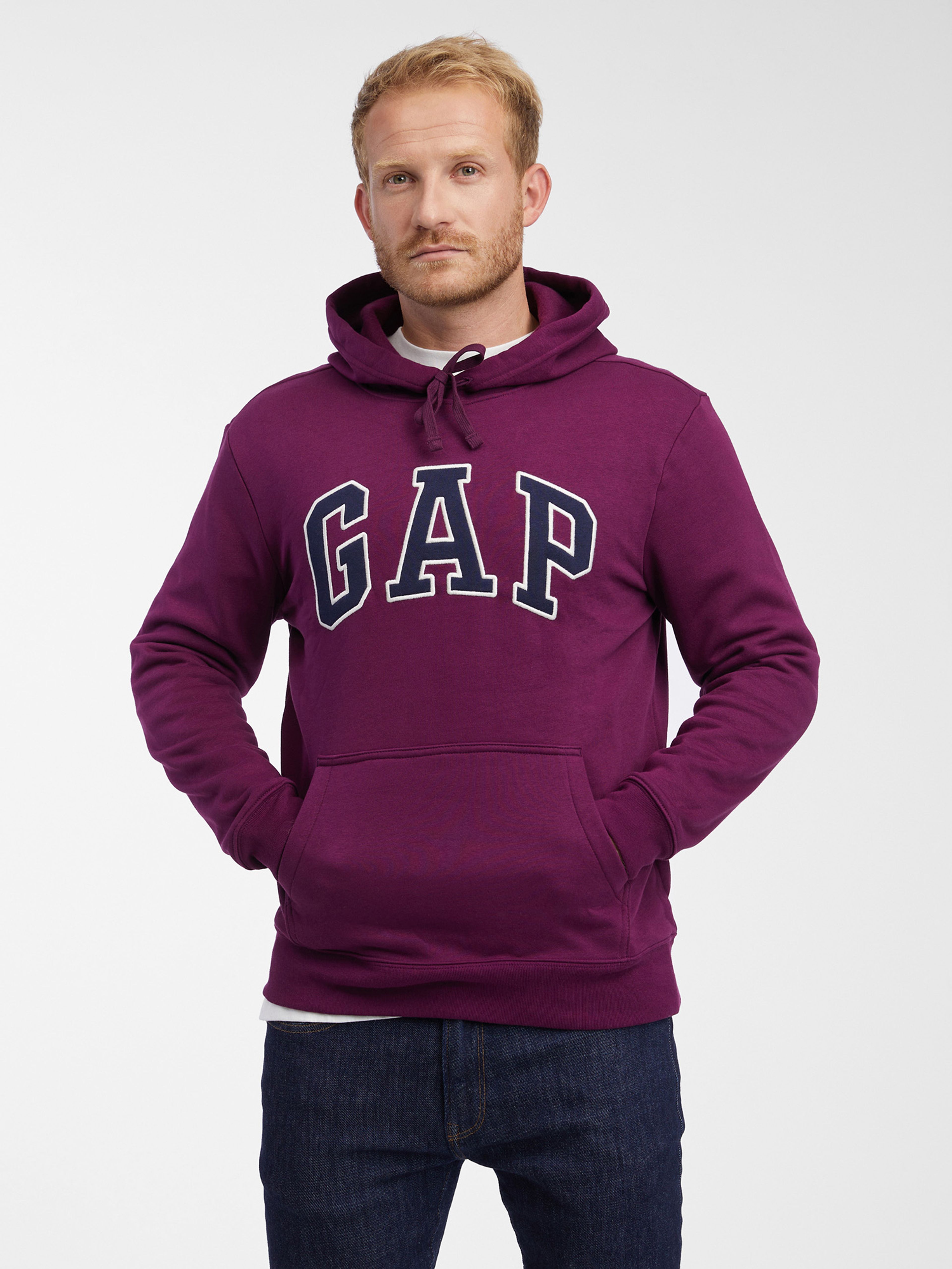 Sweatshirt mit Logo und Kapuze