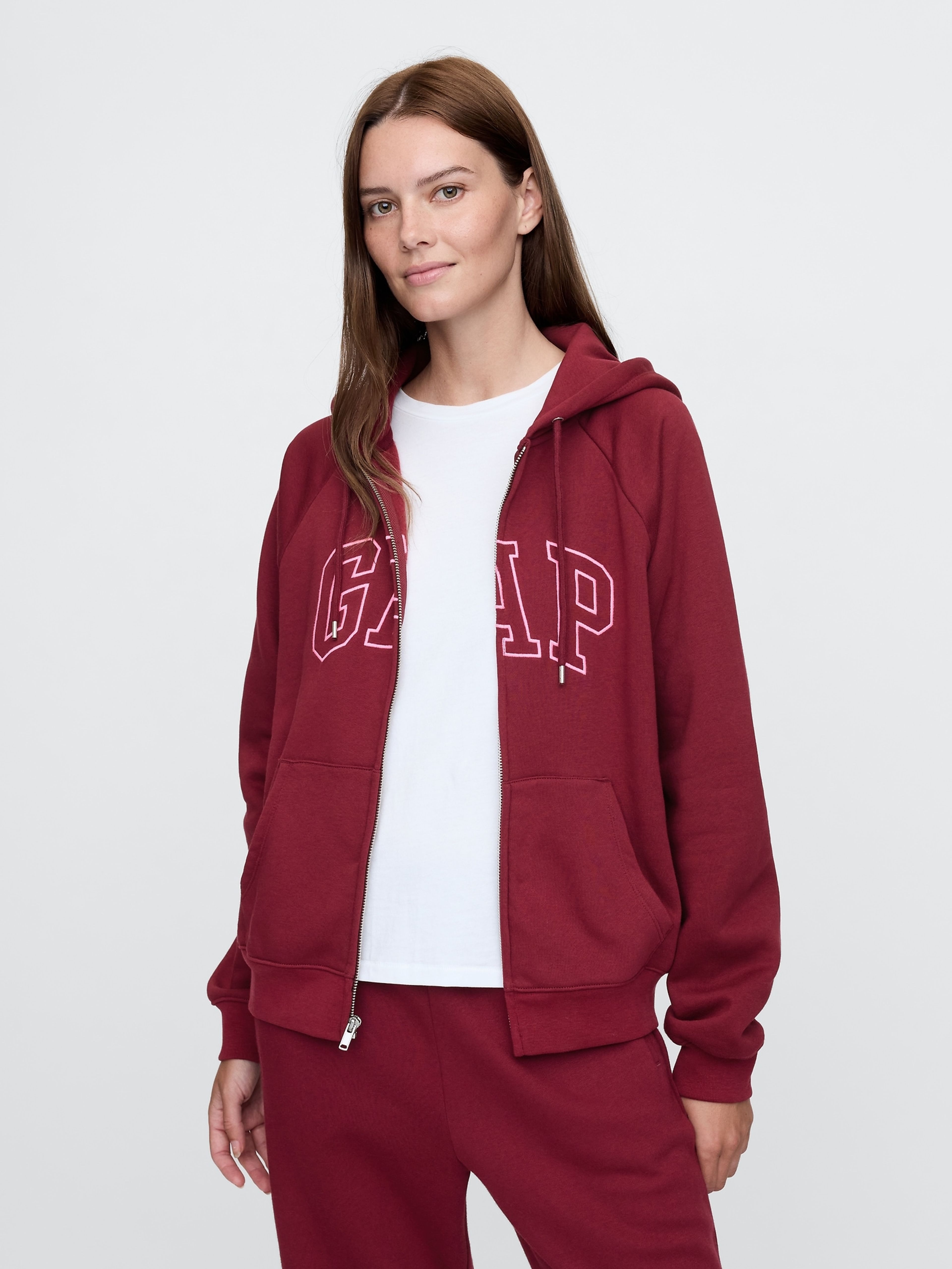 Mikina na zip Vintage Soft - 001