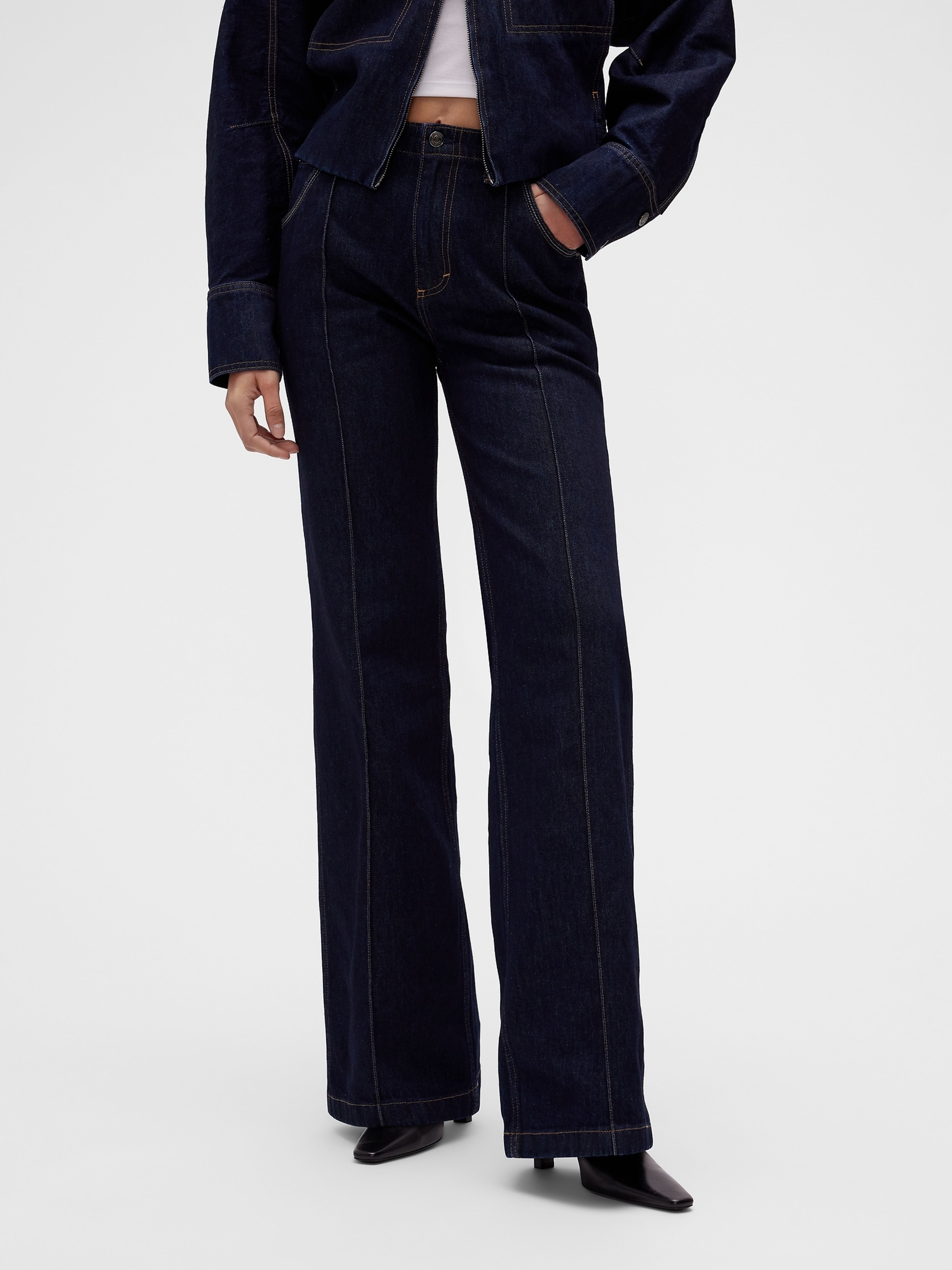 Džíny High Rise GapStudio by Zac Posen - 003