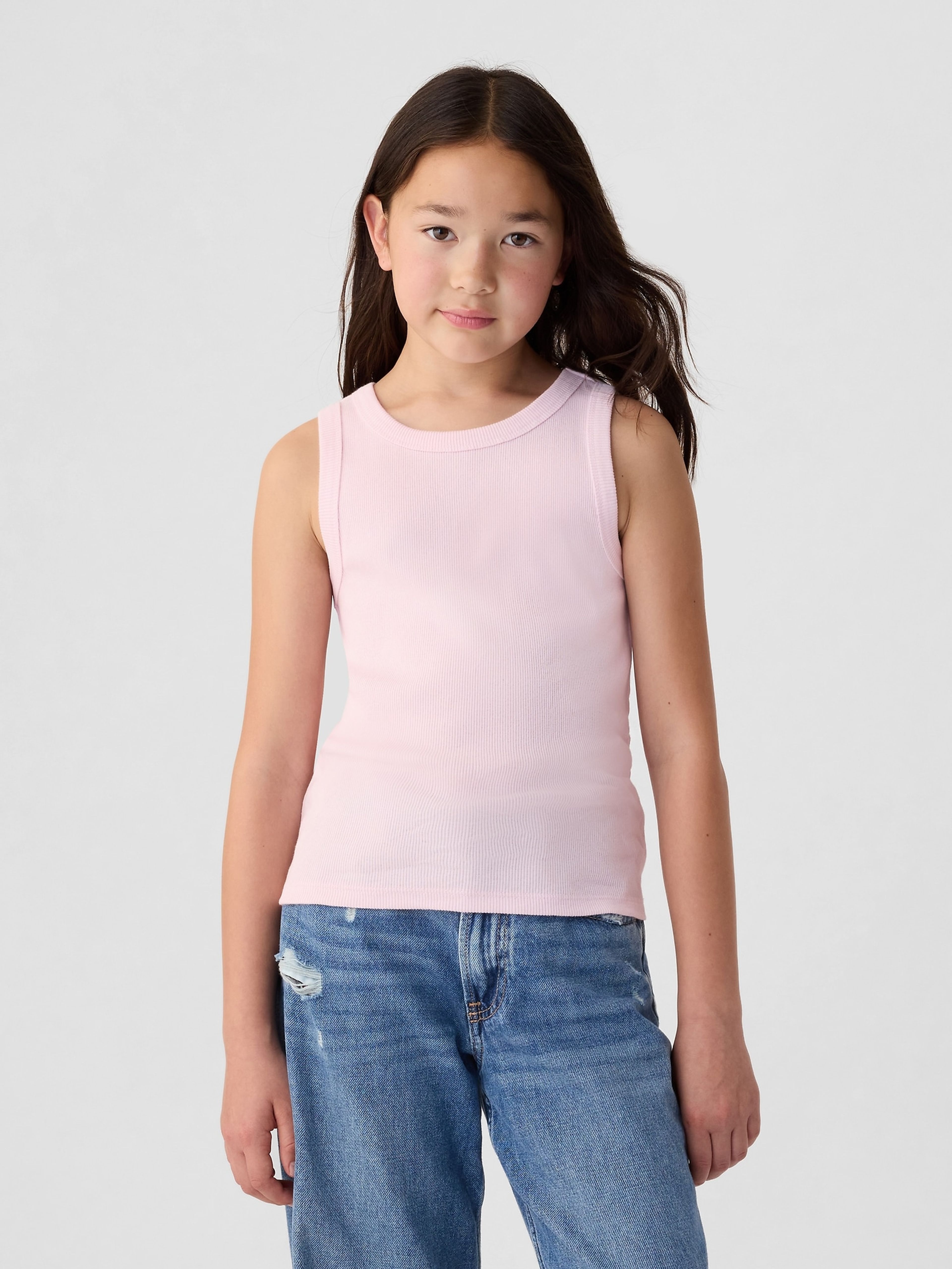 Geripptes Kinder Tank-Top