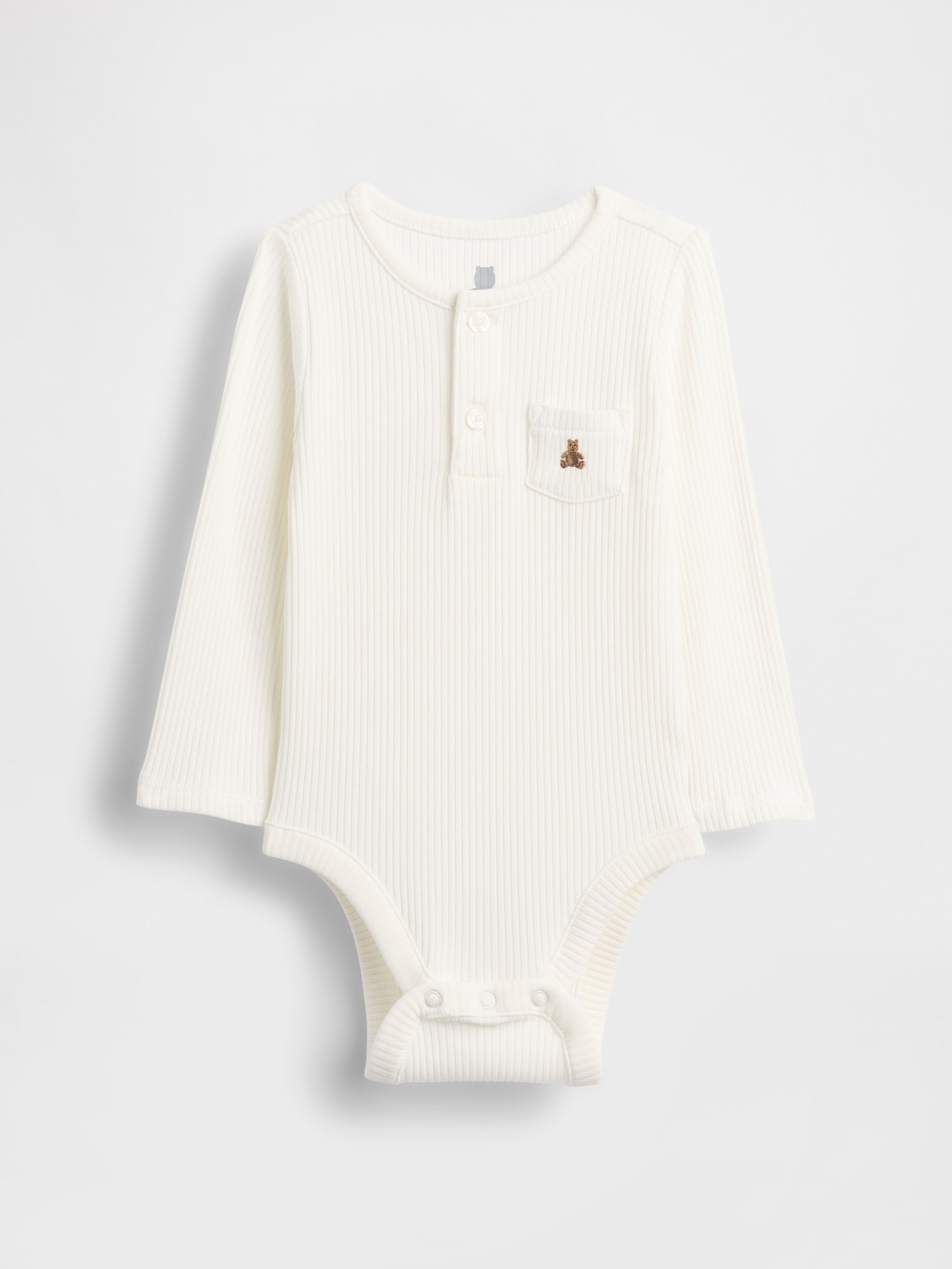 Baby prążkowane body Unisex