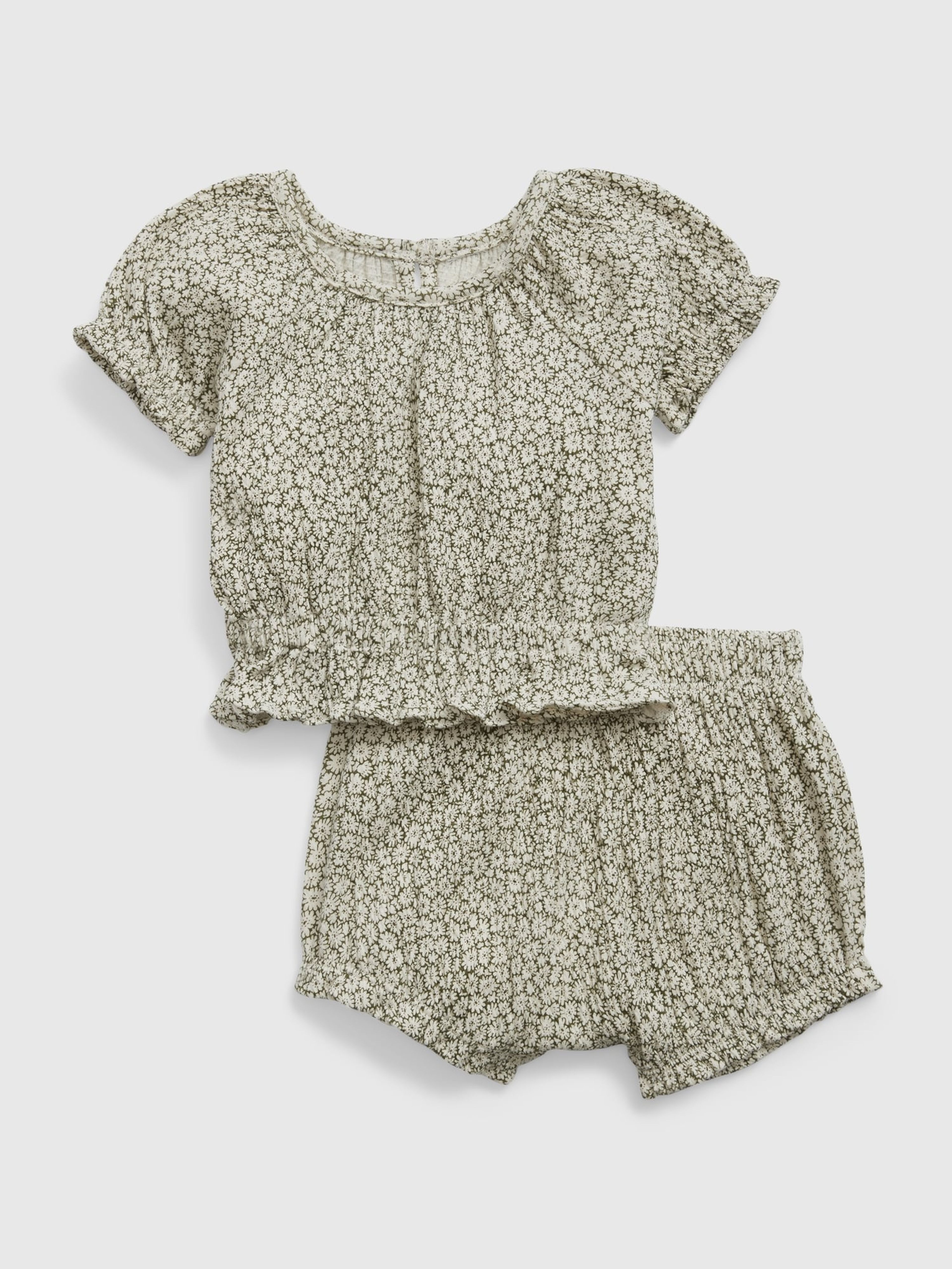 Baby-Set Top und Shorts