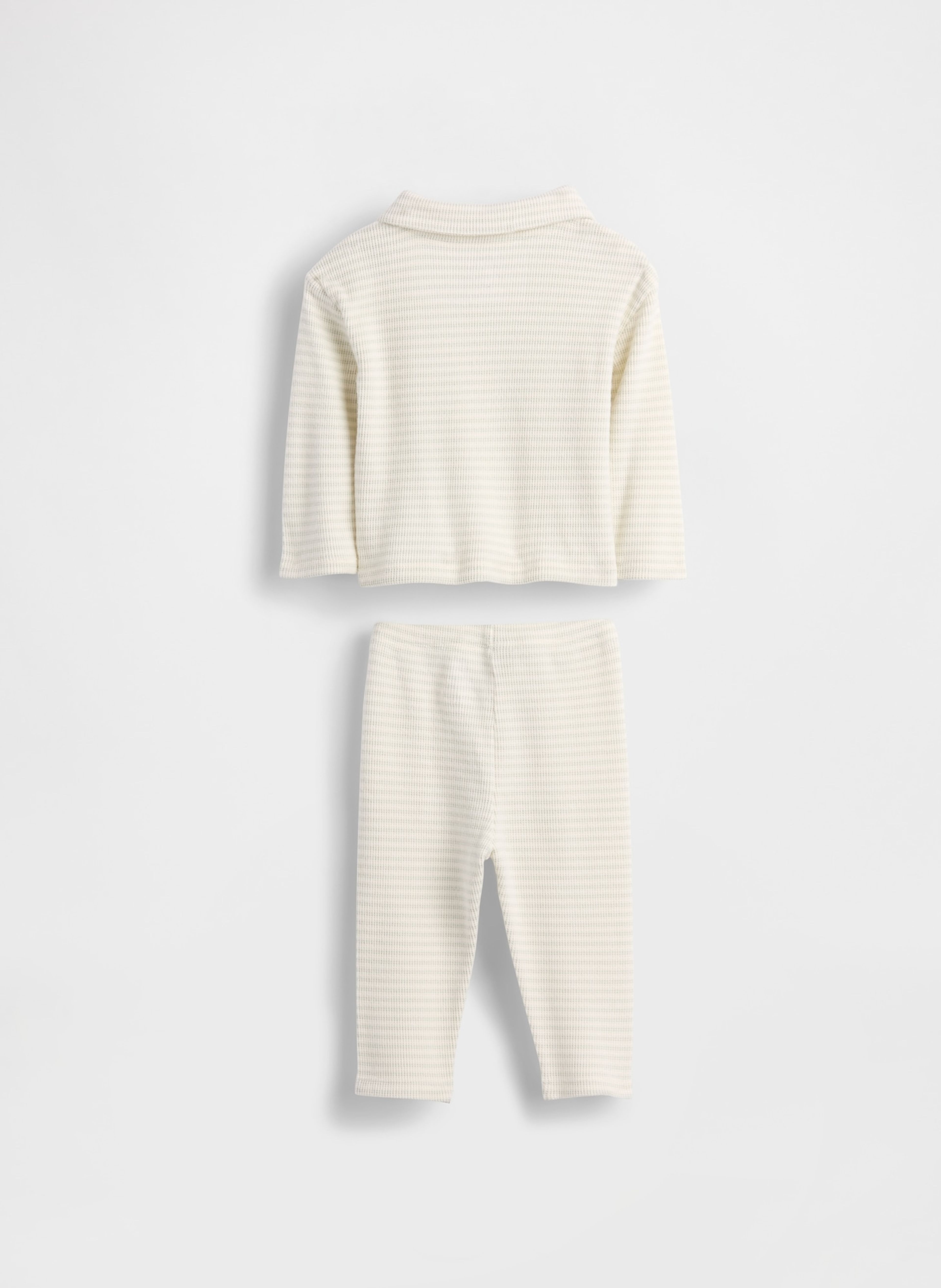 Baby Softspun Waffel Outfit-Set Brannan Bear - 002