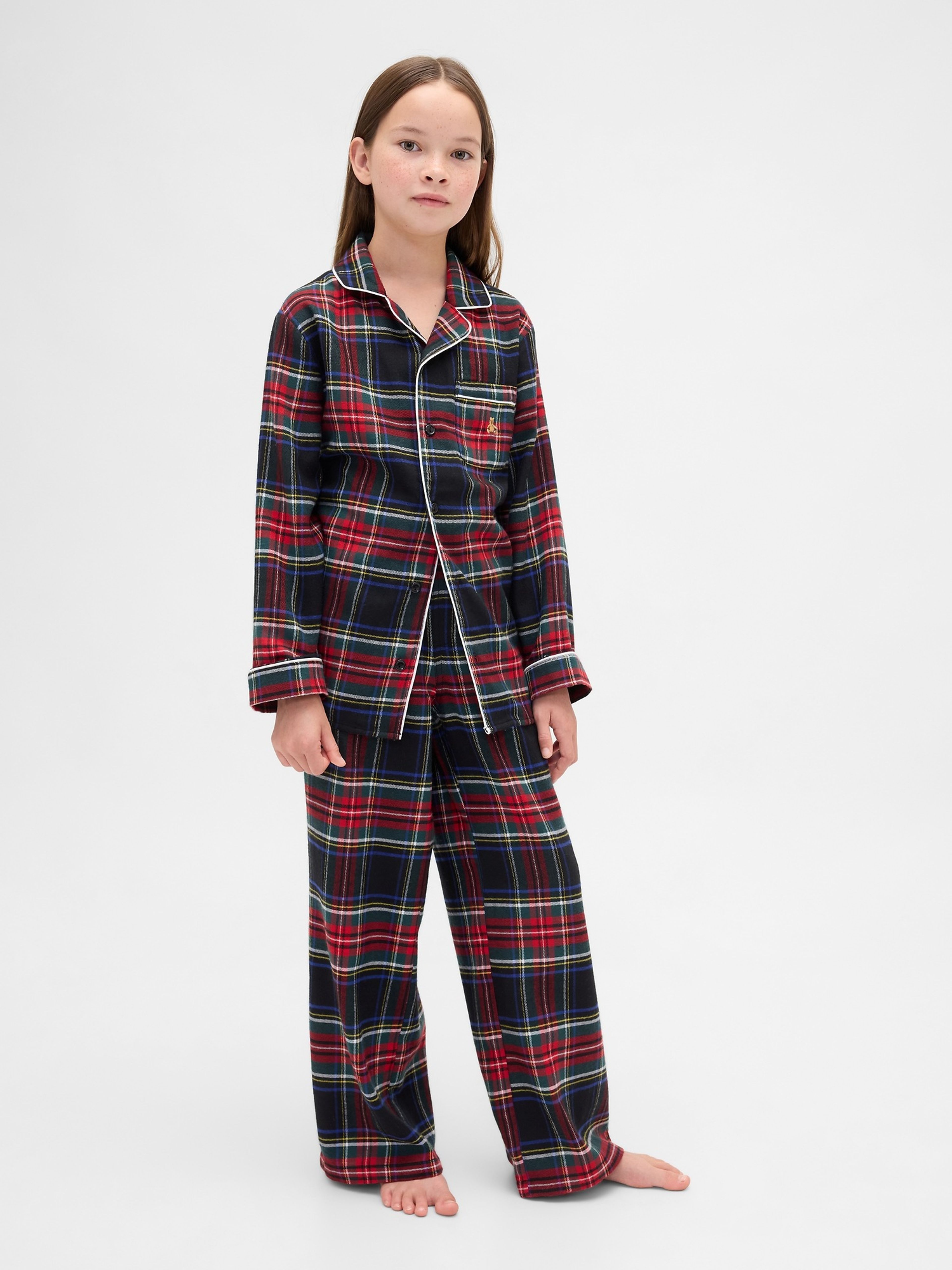 Dziecięcy komplet piżamowy flanelowy Brannan Bear - 004