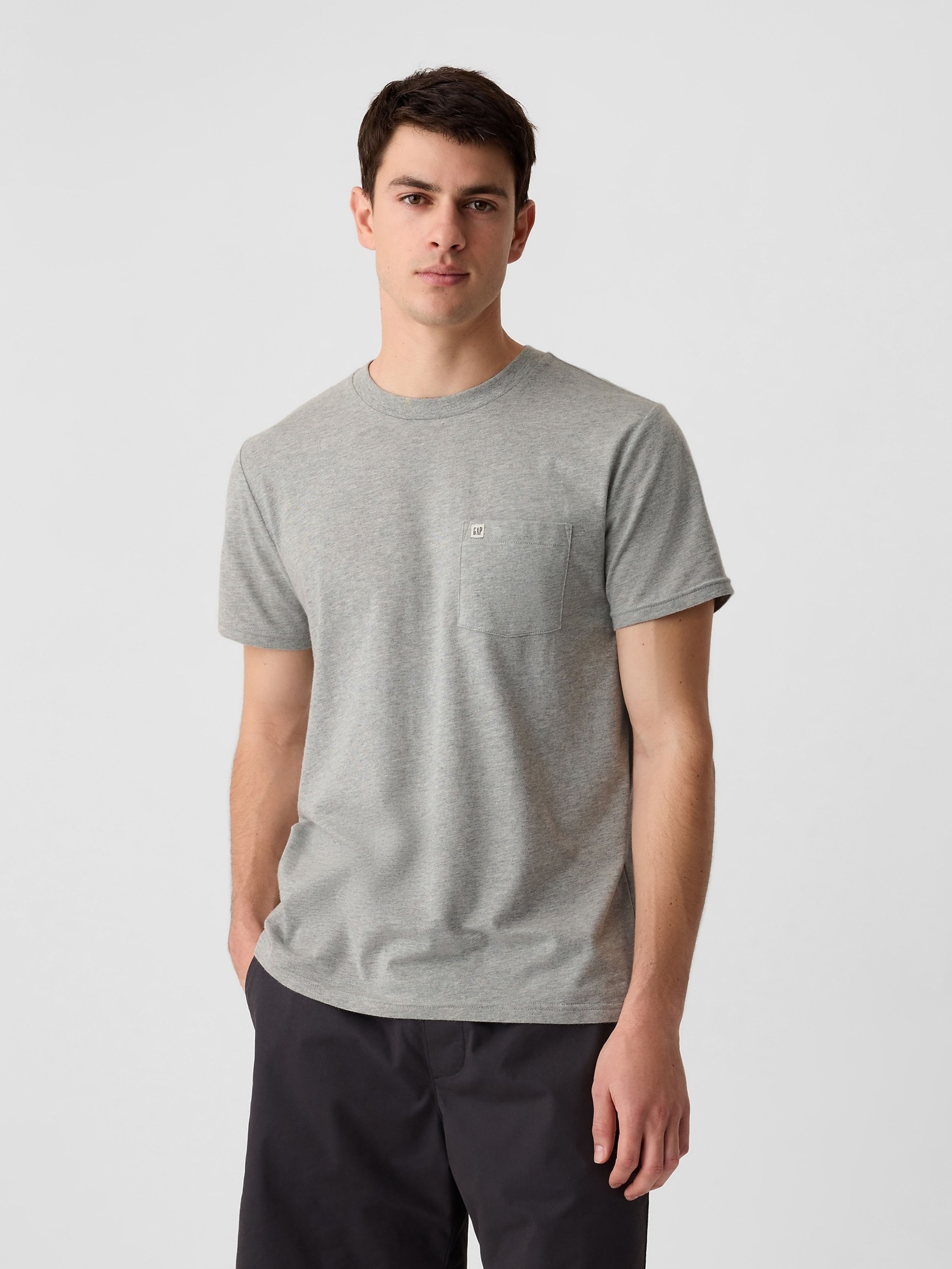 Herren T-Shirt mit Tasche