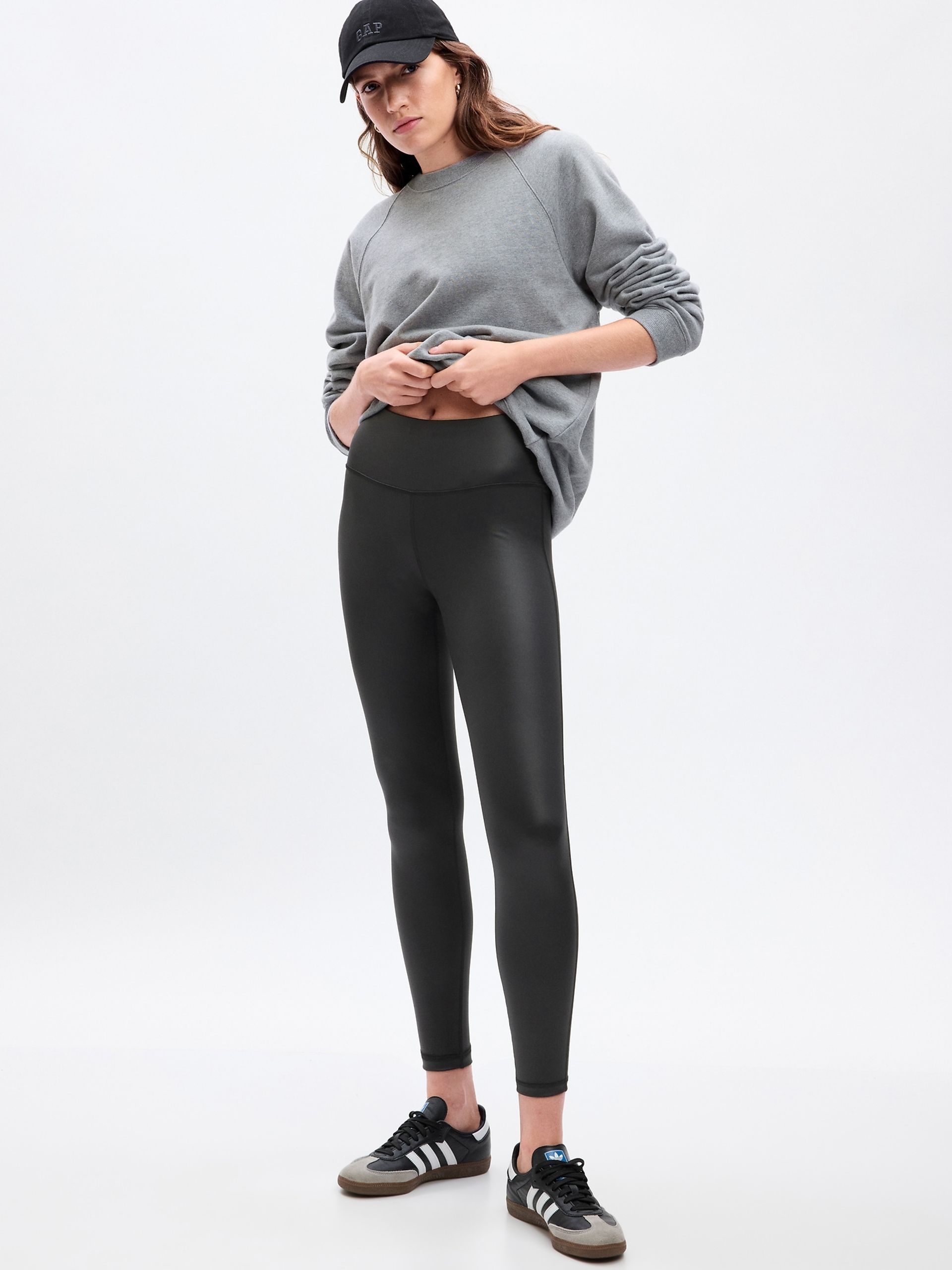 Sportovní legíny GapFit High Rise Recycled Power - 001