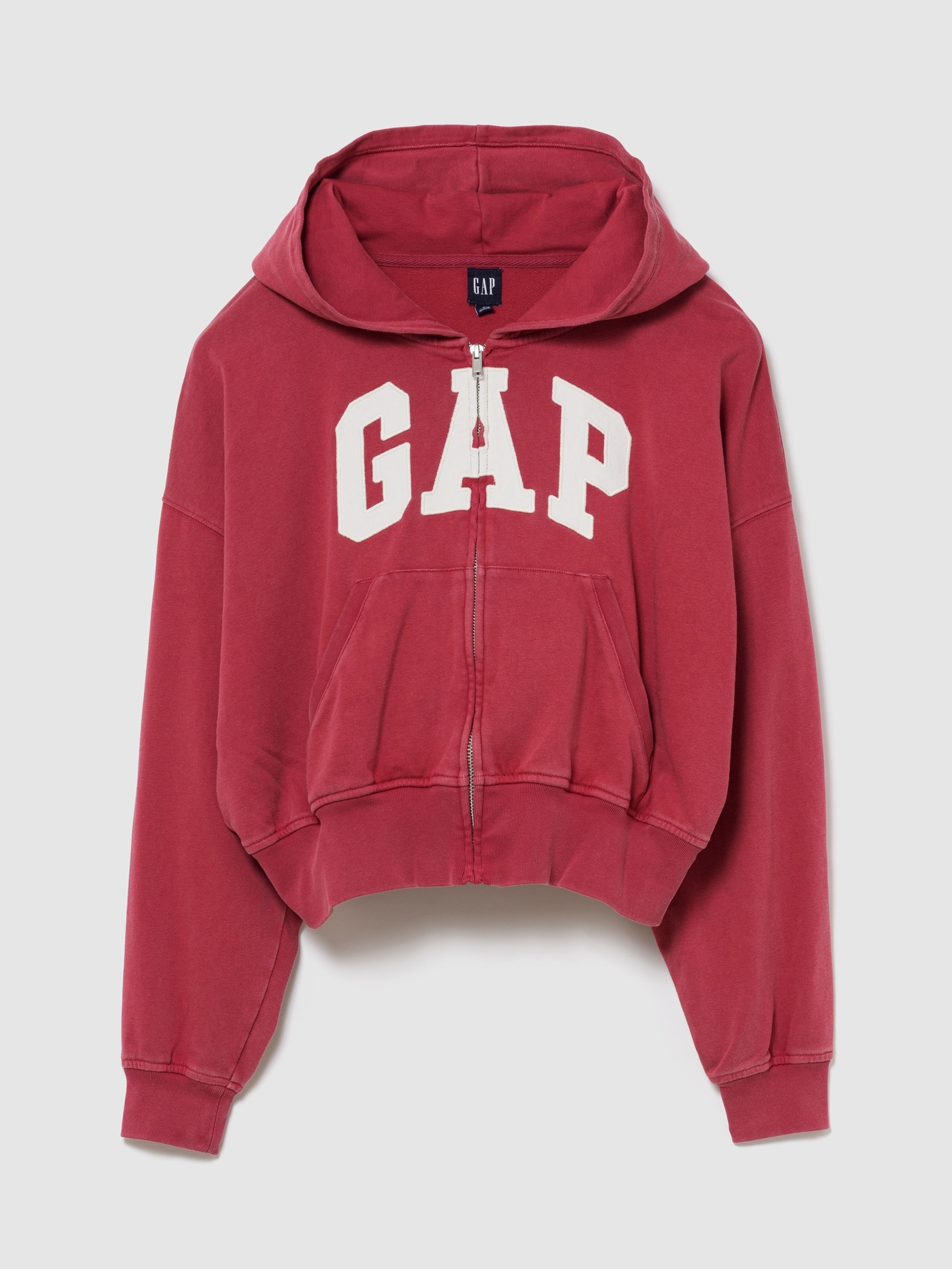 Oversize mikina na zip s logem